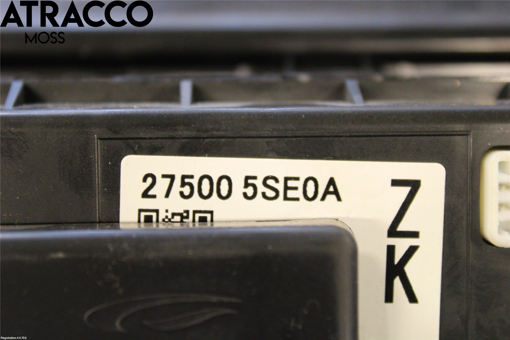 Nissan LEAF 18- Varme Ac Betjening-Display