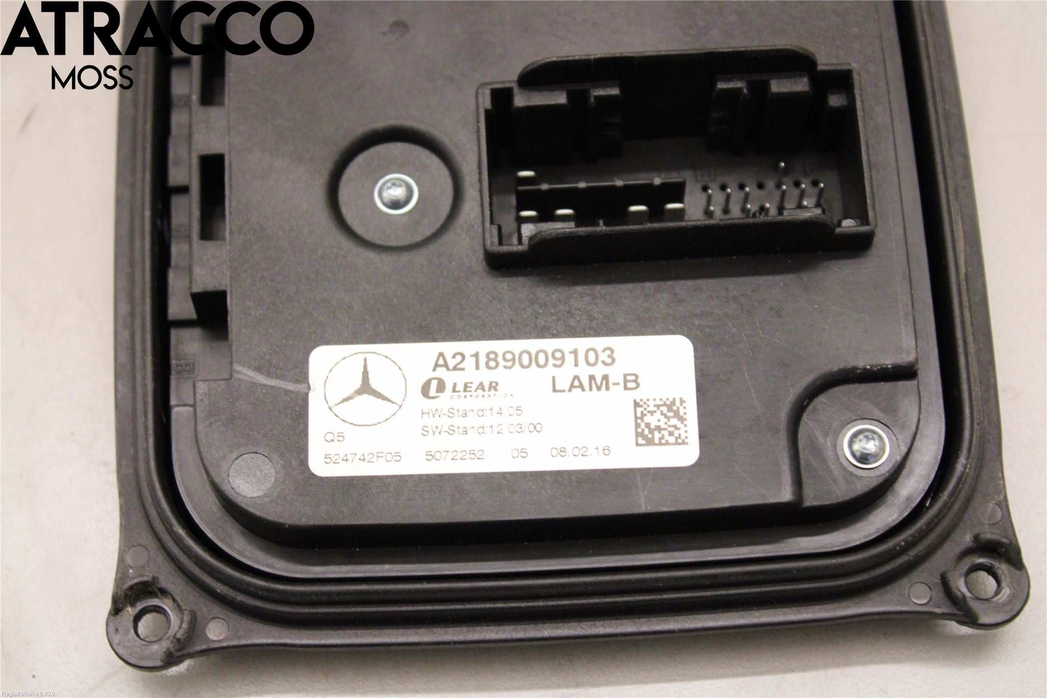 Mercedes-Benz MB B-KLASS (W246/W242) 12-19 Styreenhet Xenon