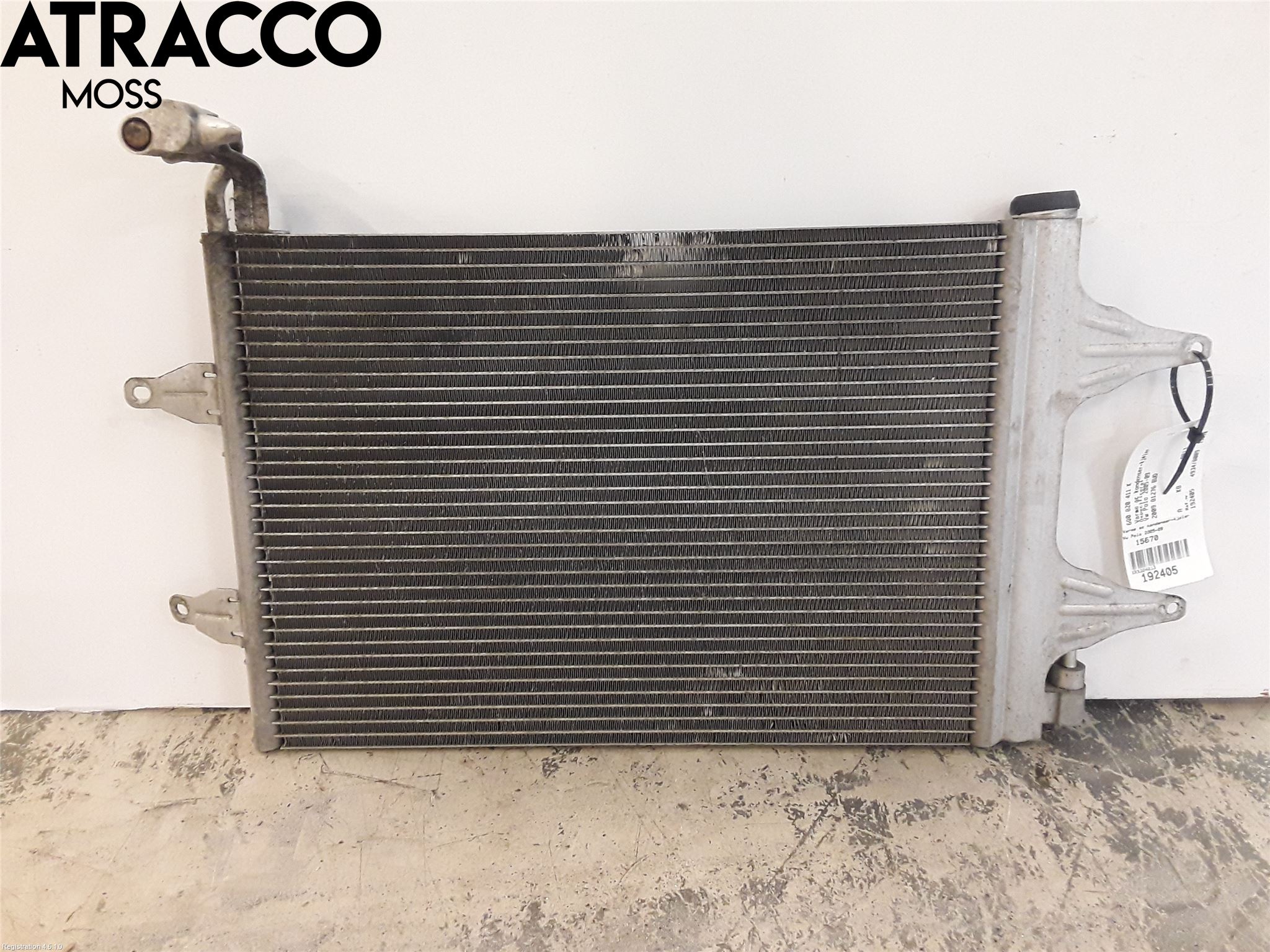 Volkswagen VW POLO 05-09 Varme Ac Kondenser-Kjøler