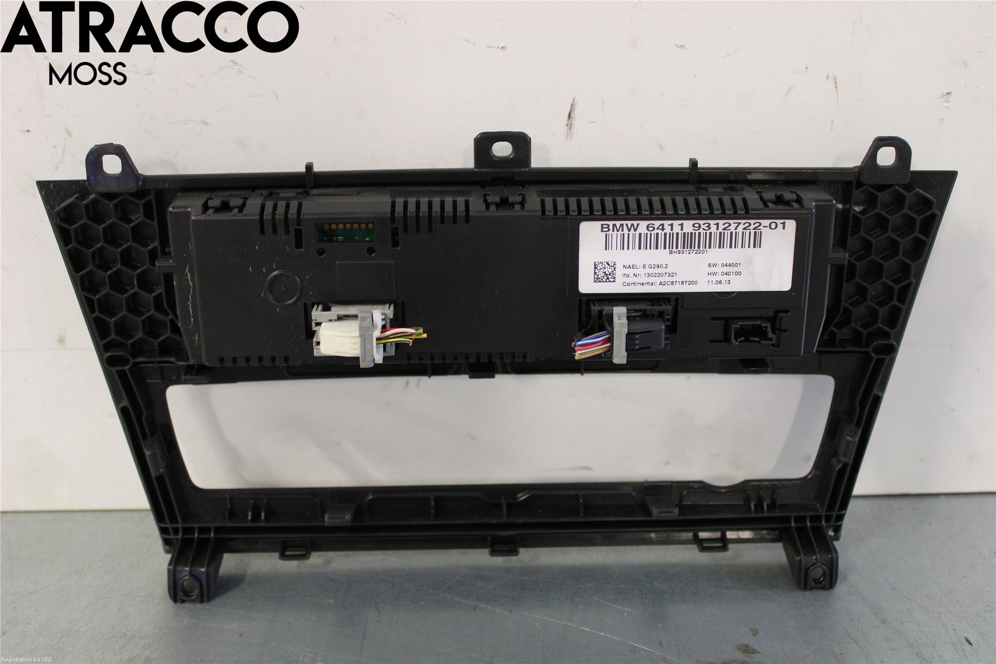 BMW X3 F25 10-17 Varme Ac Betjening-Display