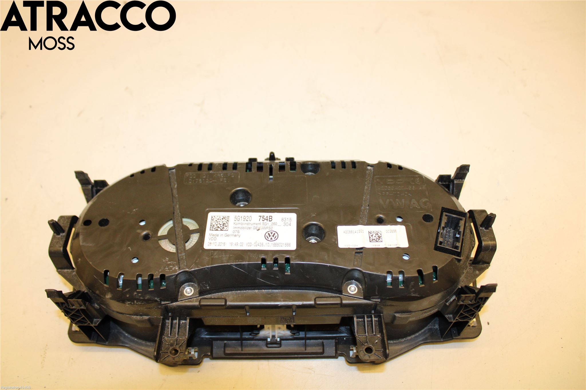 Volkswagen VW GOLF / E-GOLF VII 13-20 Instr Kombinert