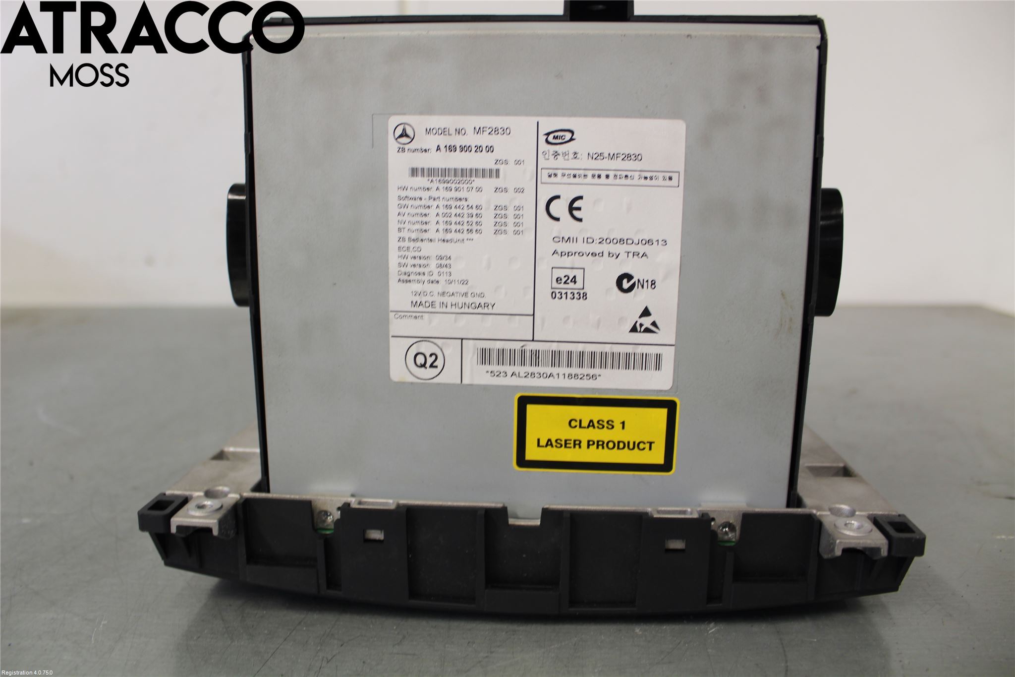 Mercedes-Benz MB SPRINTER (W906) 06-18 Stereo Radio Med Cd