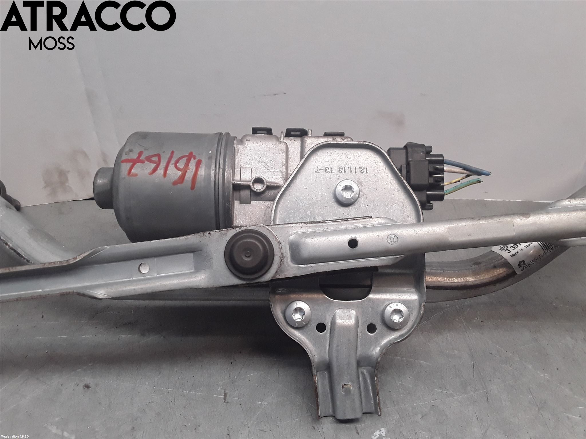 Peugeot 2008 13-20 Viskermotor Frontrute