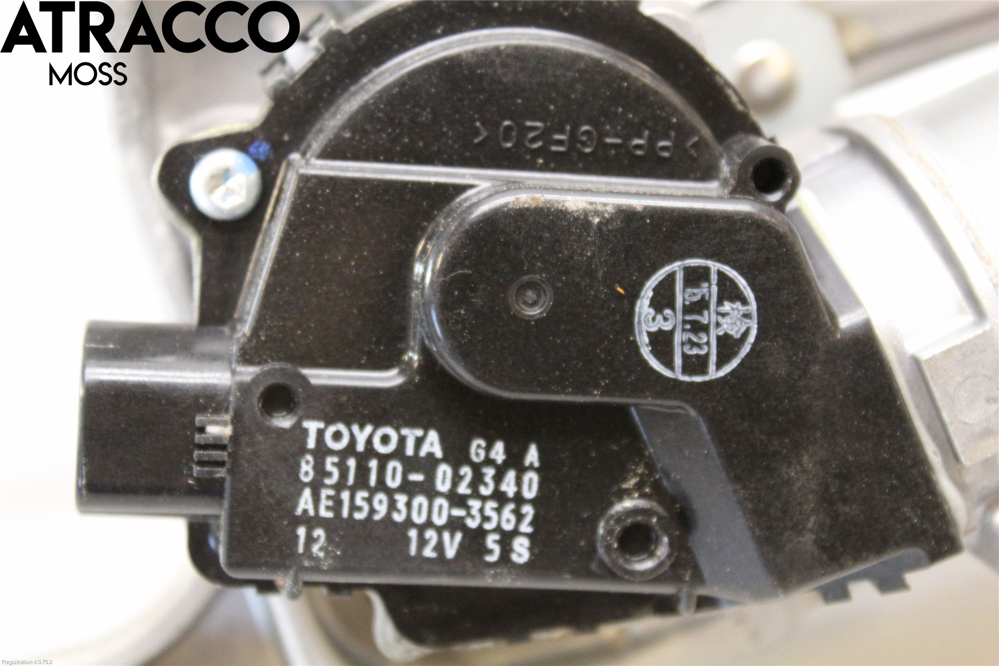 Toyota AURIS 13-19 Viskermotor Frontrute