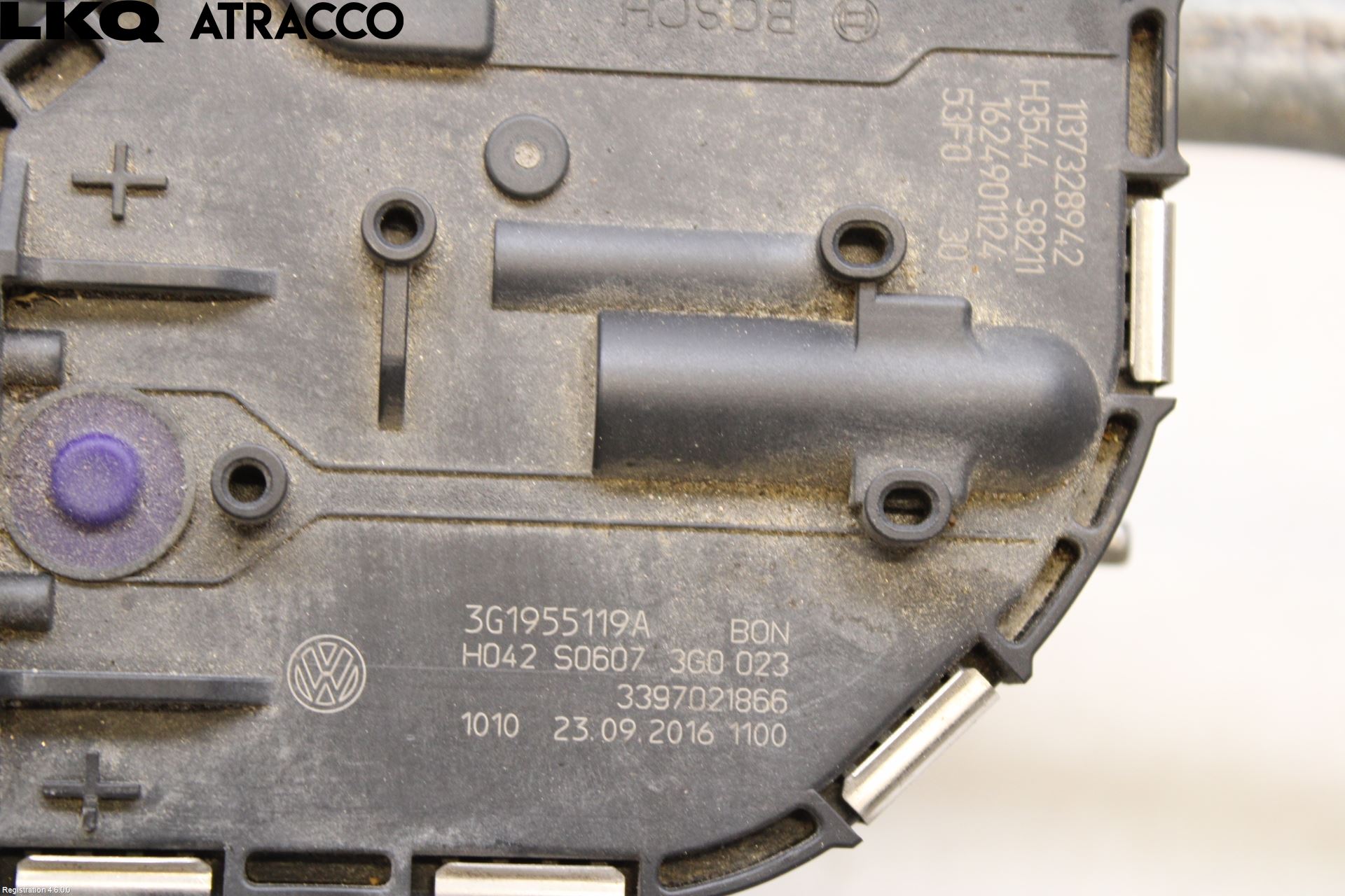 Volkswagen VW PASSAT 15-19 Viskermotor Frontrute