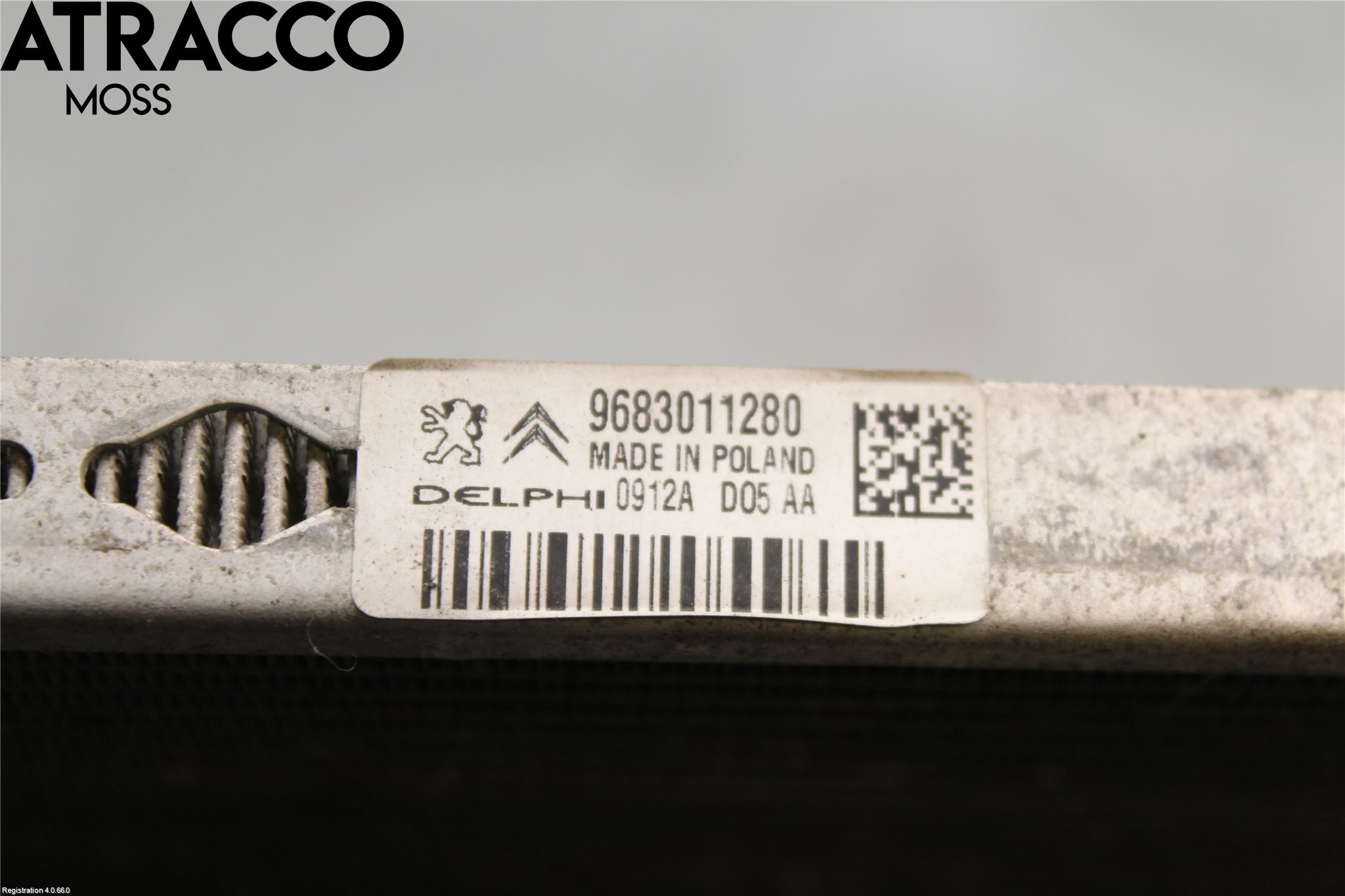 Citroen C5 08-17 Varme Ac Kondenser-Kjøler