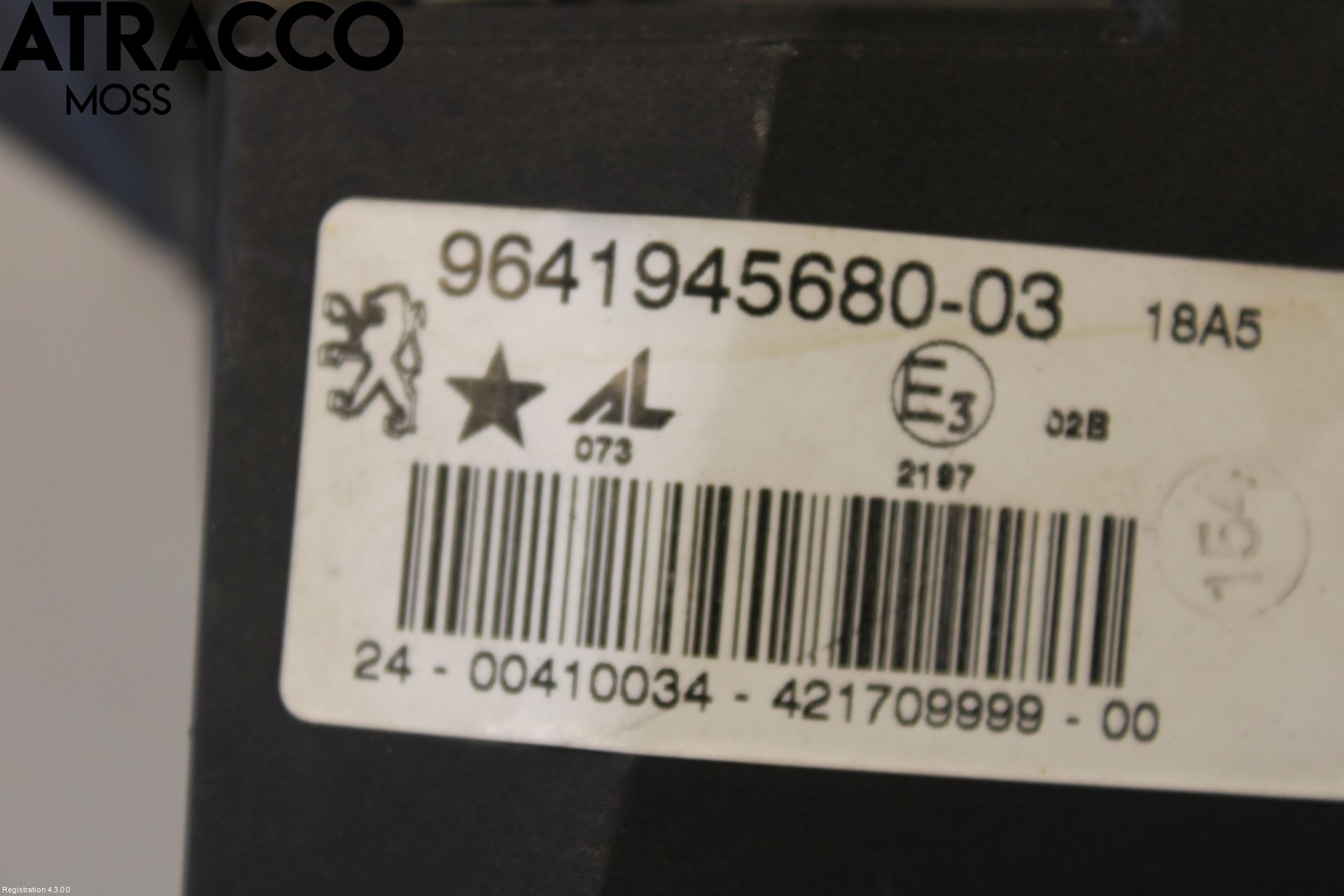 Peugeot 407 Frontlykt-Kurve-Tåkelys