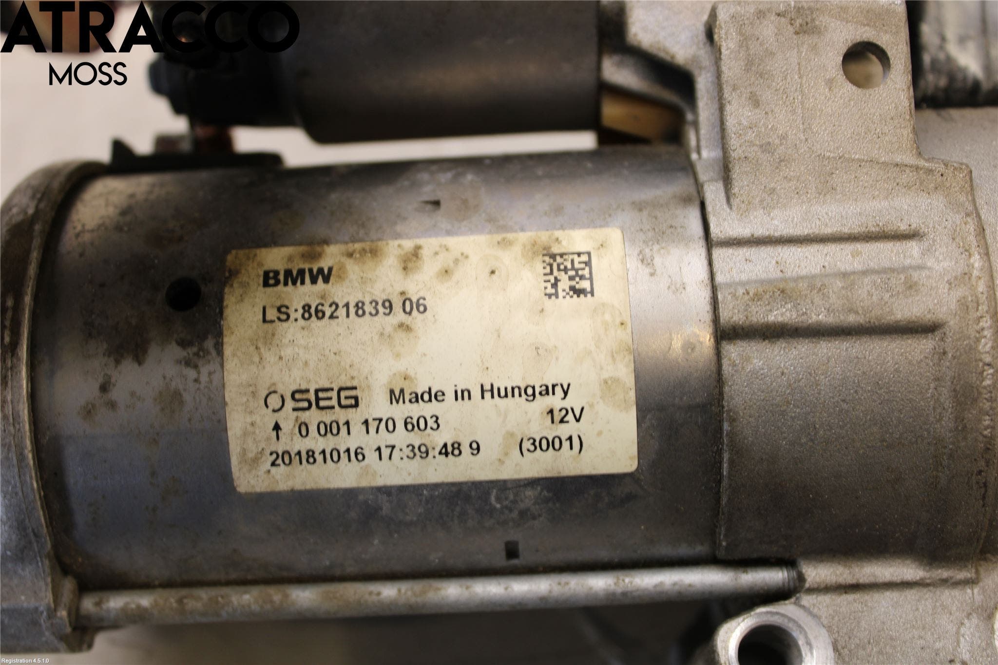 BMW X3 G01 18- Startmotor