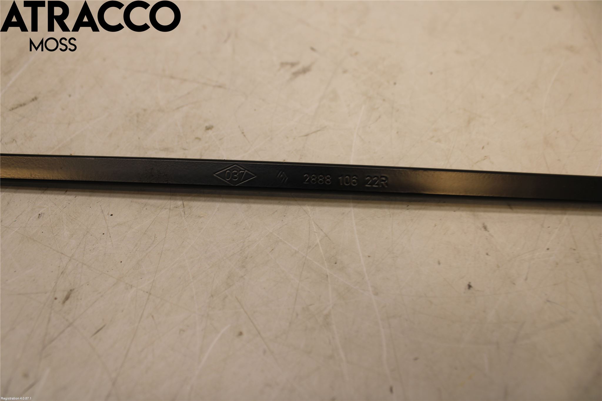 Renault ZOE/E-TECH 13- Viskerarm-Armer Frontrute