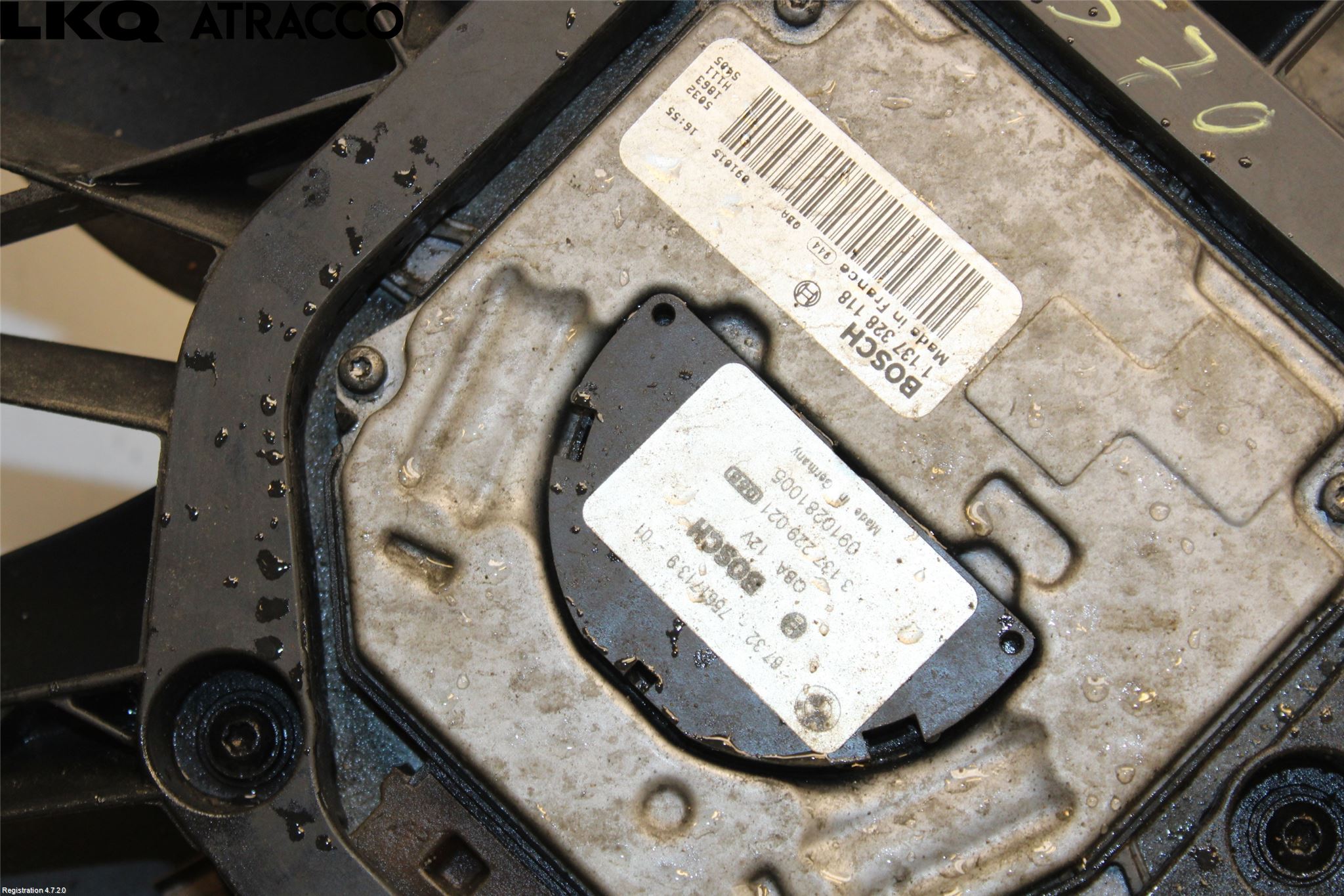 BMW X1 E84 10-15 Kjølevifte Elektrisk