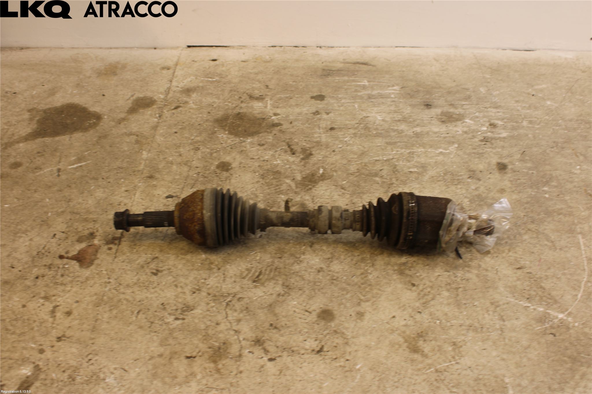 Nissan QASHQAI   07-10 Drivaksel Foran Kompl Venstre