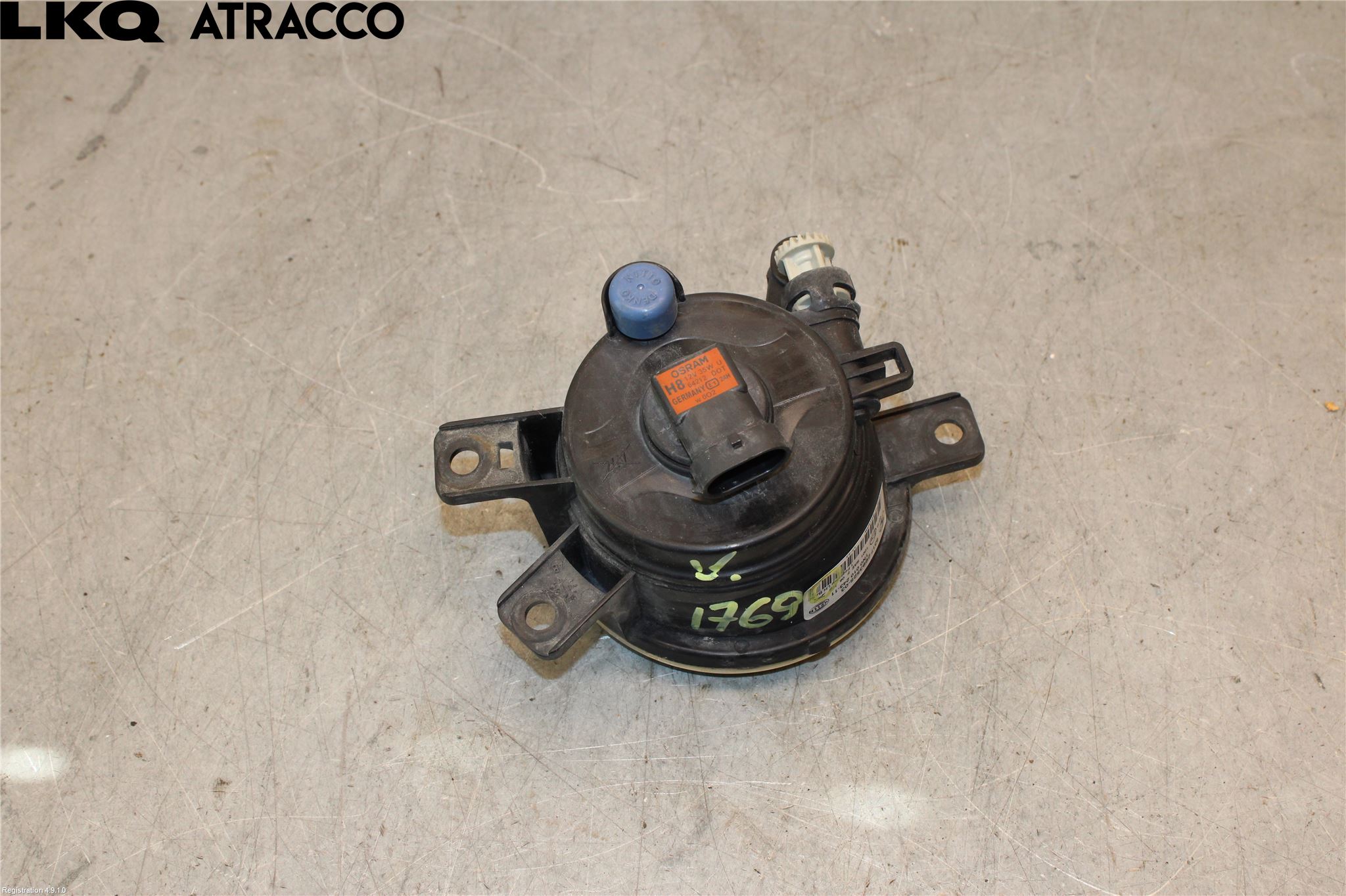 BMW X1 E84 10-15 Frontlykt-Kurve-Tåkelys