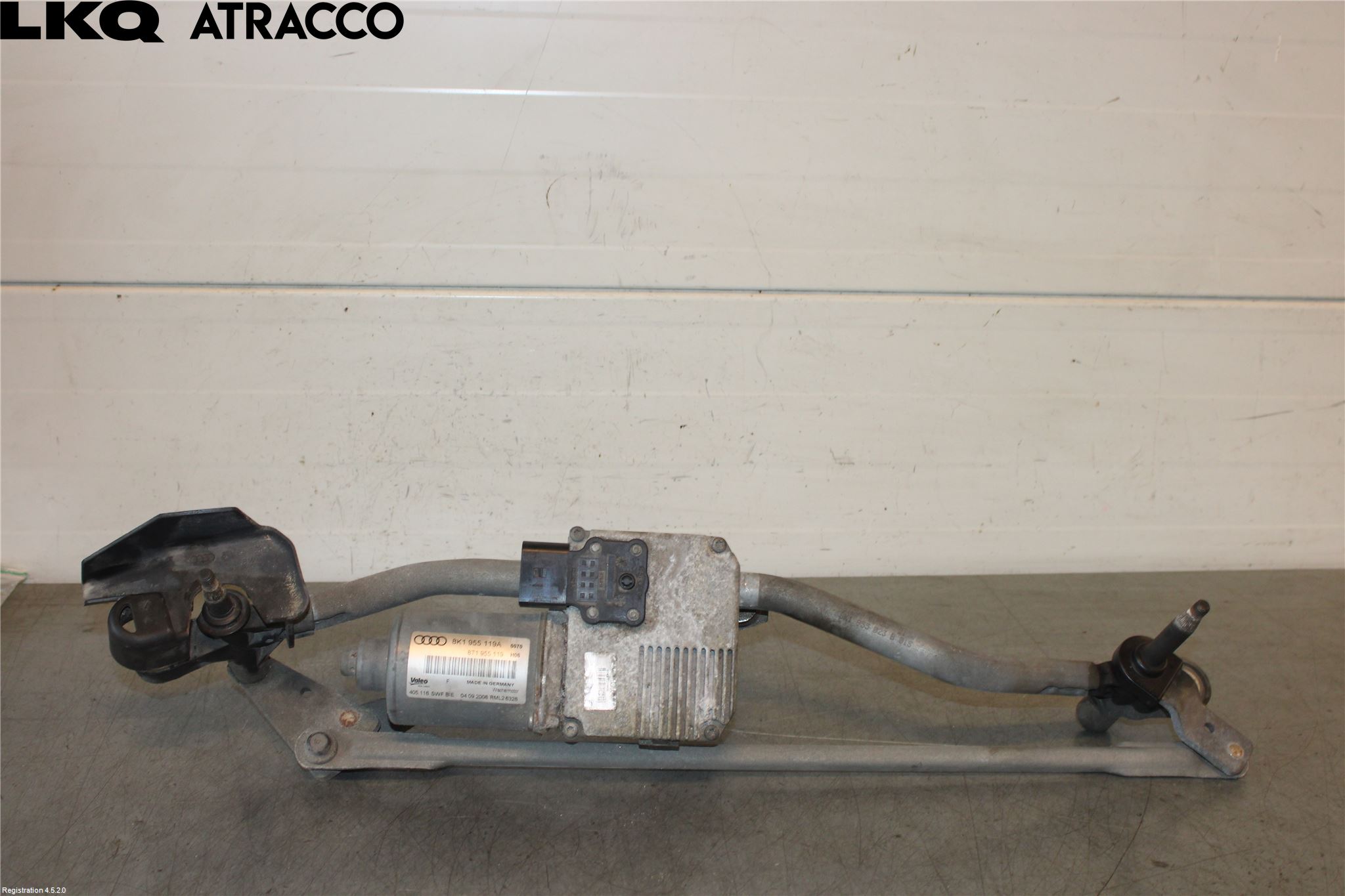 Audi A4/S4 08-11 Viskermotor Frontrute