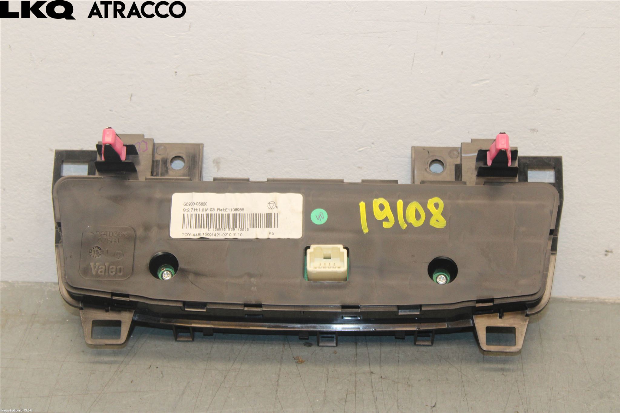 Toyota AVENSIS 16-18 Varme Ac Betjening-Display