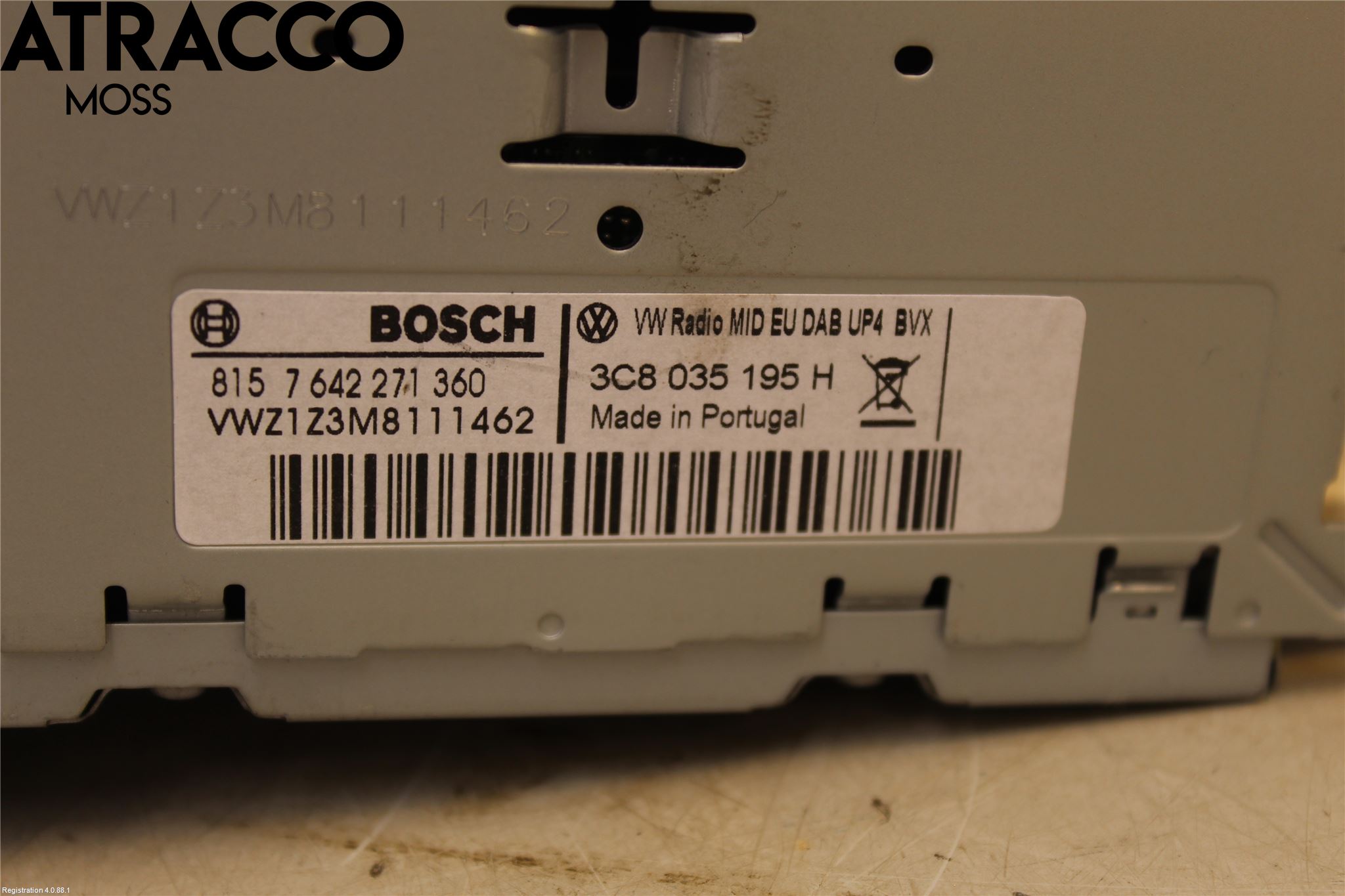 Volkswagen VW GOLF VI 09-13 Stereo Radio Med Cd