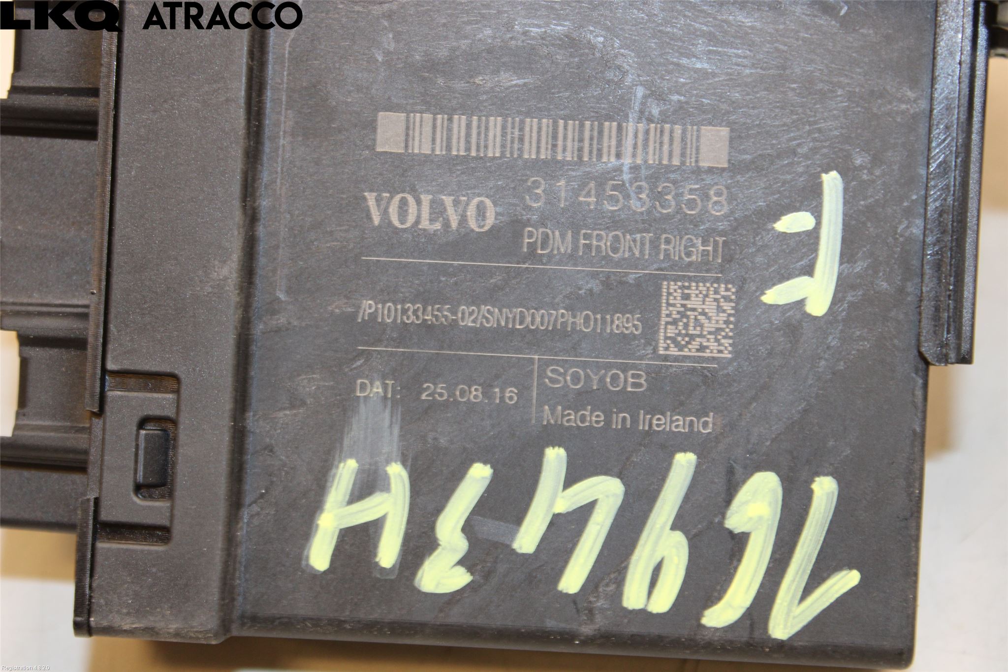 Volvo S90 17->> Vindusheismotor