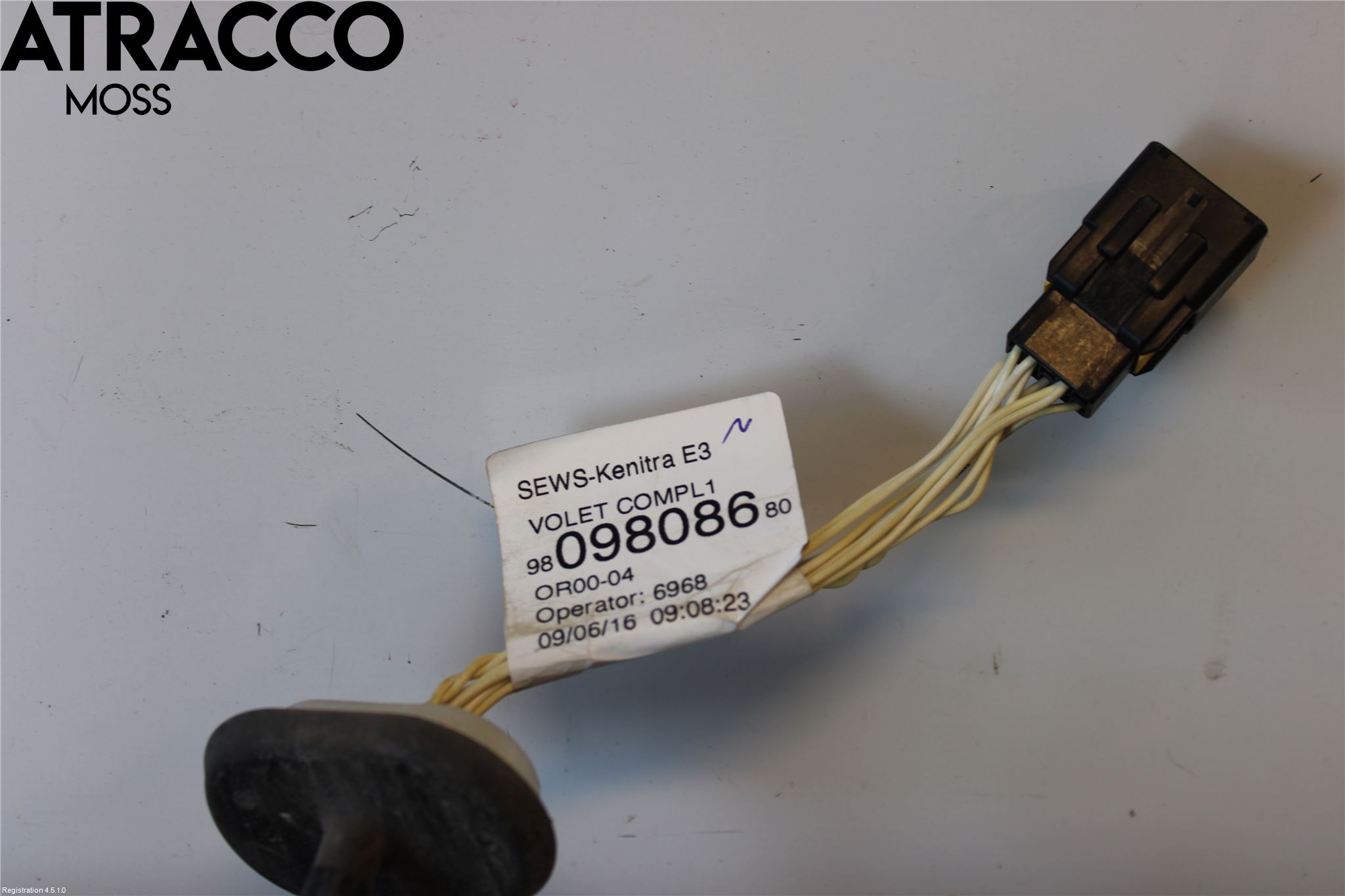 Citroen C4 CACTUS 14-20 Bakluke Handtak Ytre