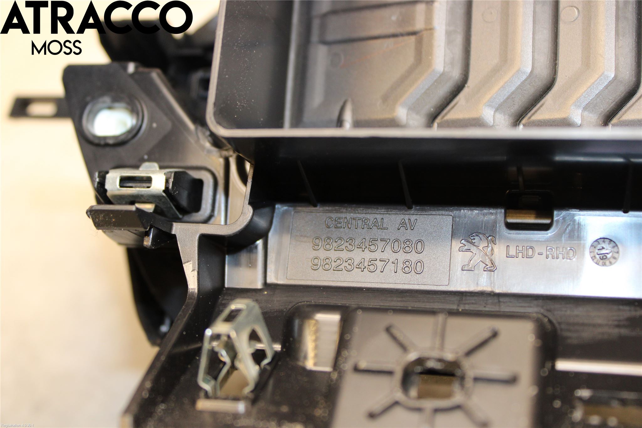 Peugeot 2008/E-2008 20- Varme Ac Betjening-Display