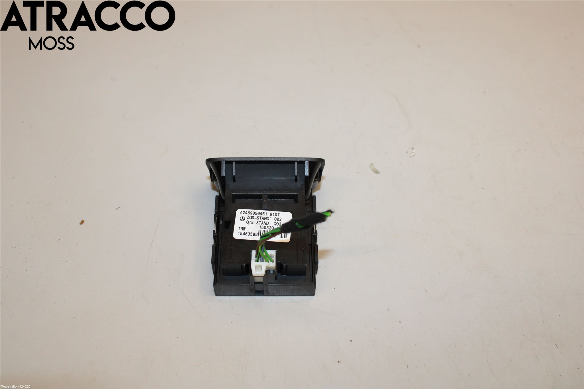 Mercedes-Benz MB B-KLASS (W246/W242) 12-19 Bryter Parkeringsbrems