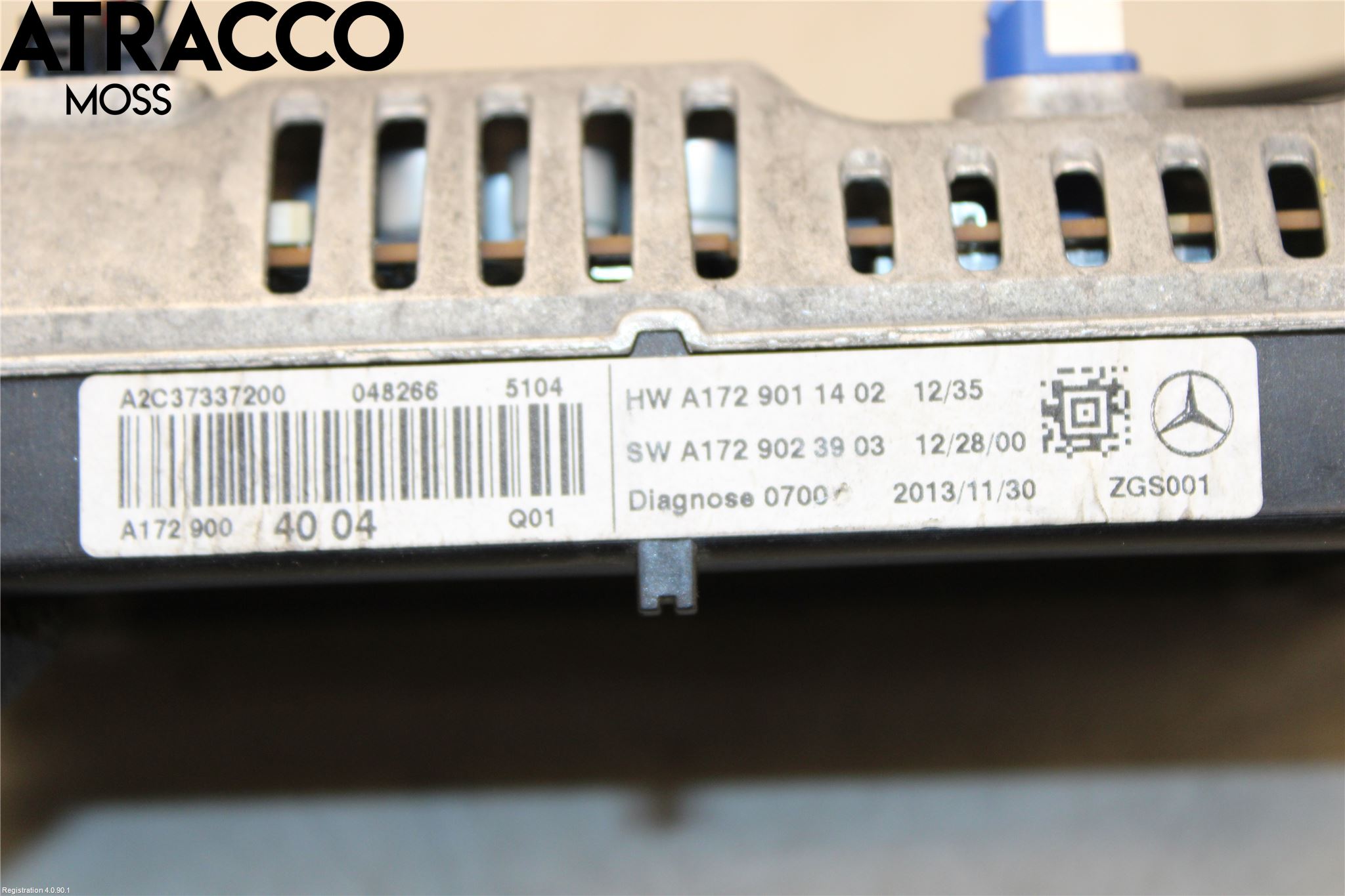 Mercedes-Benz MB C-KLASS (W204) 07-15 Multifunktionsdisplay