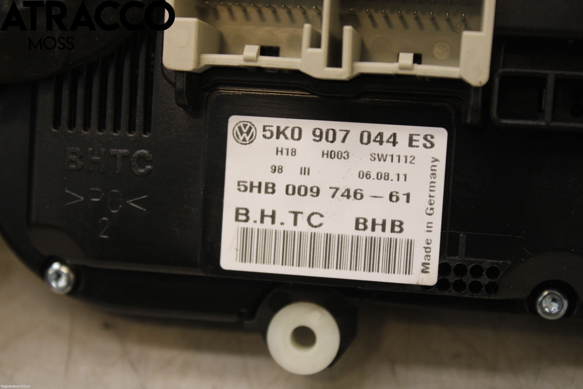 Volkswagen VW PASSAT 11-14 Varme Ac Betjening-Display