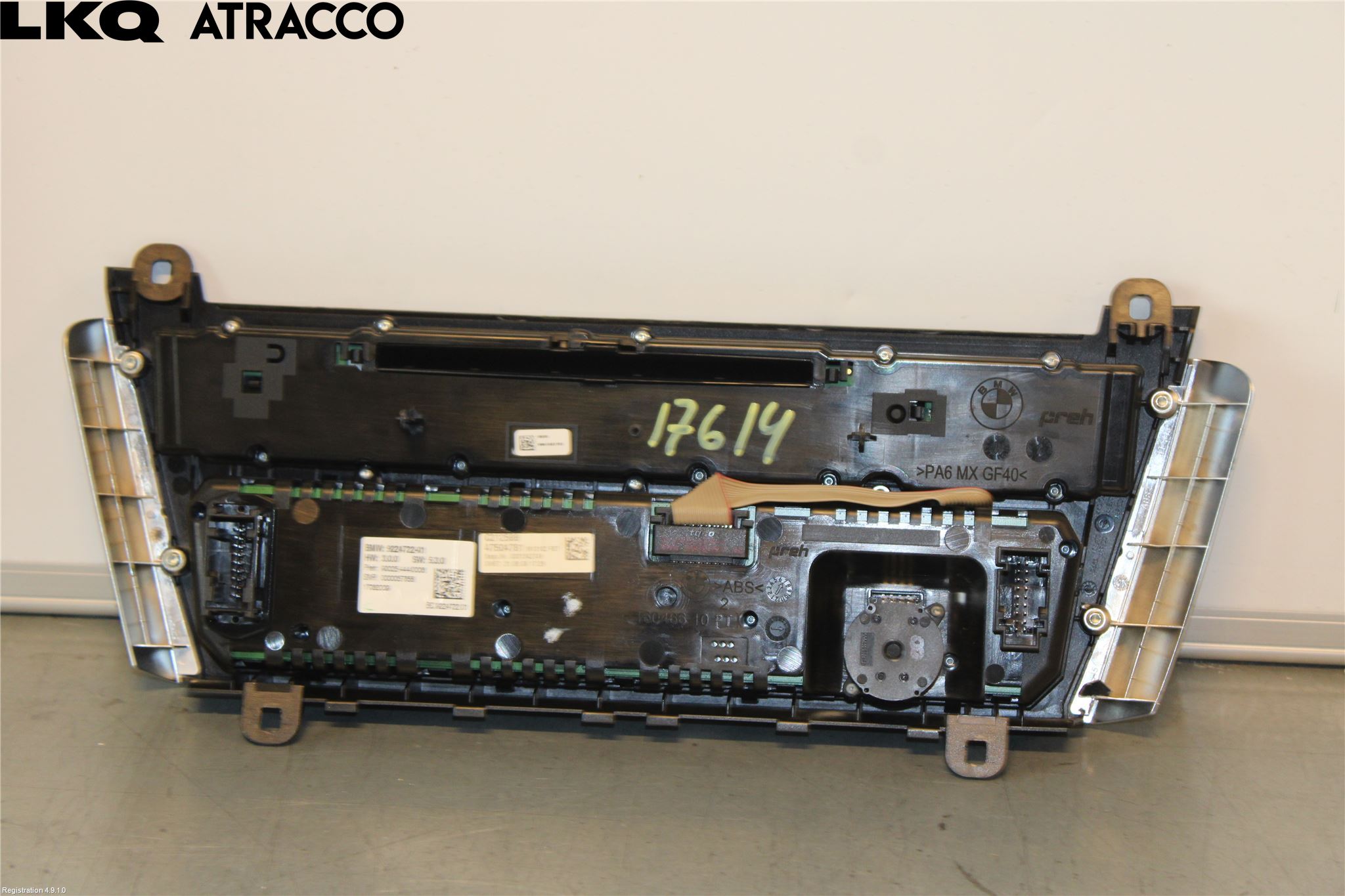 BMW 5 GT F07 09-17 Varme Ac Betjening-Display