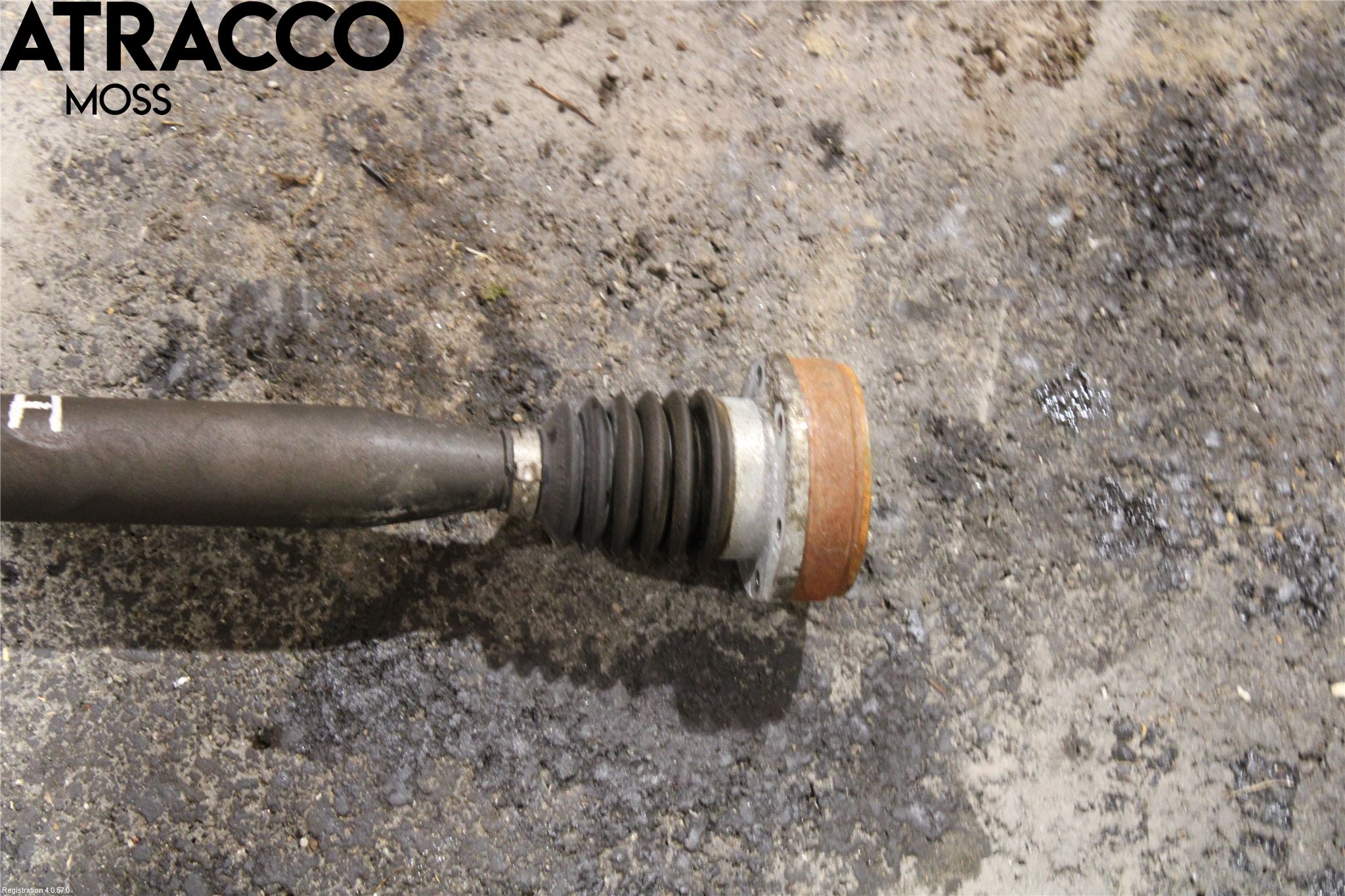 Volkswagen VW POLO 10-17 Drivaksel Foran Kompl Høyre