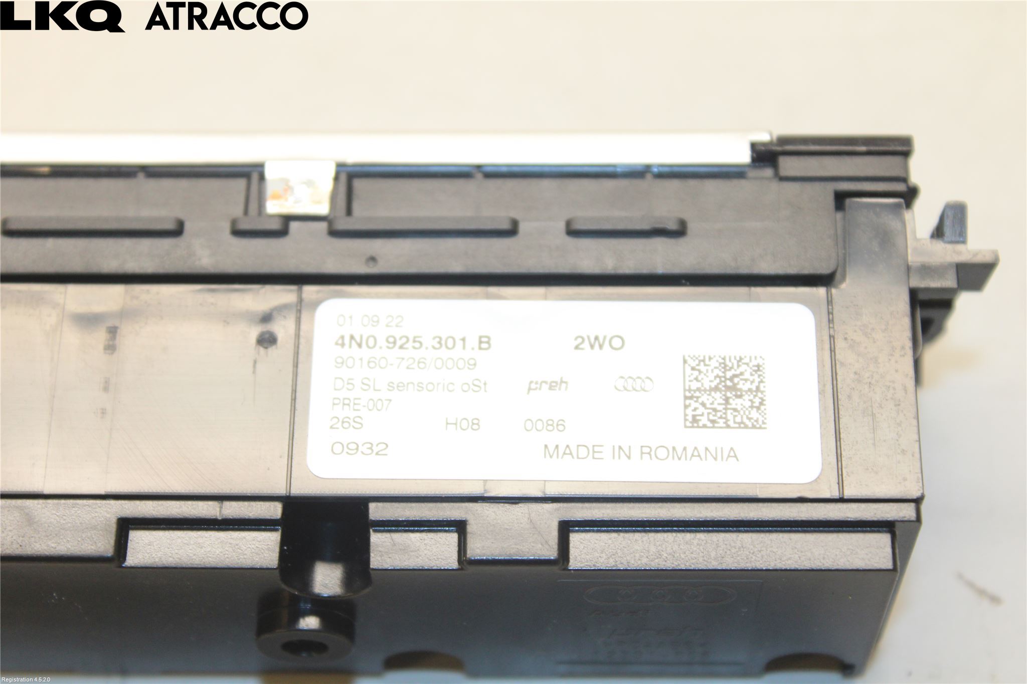 Audi E-TRON, S GE 19- Bryter Varsel (Nødblink)