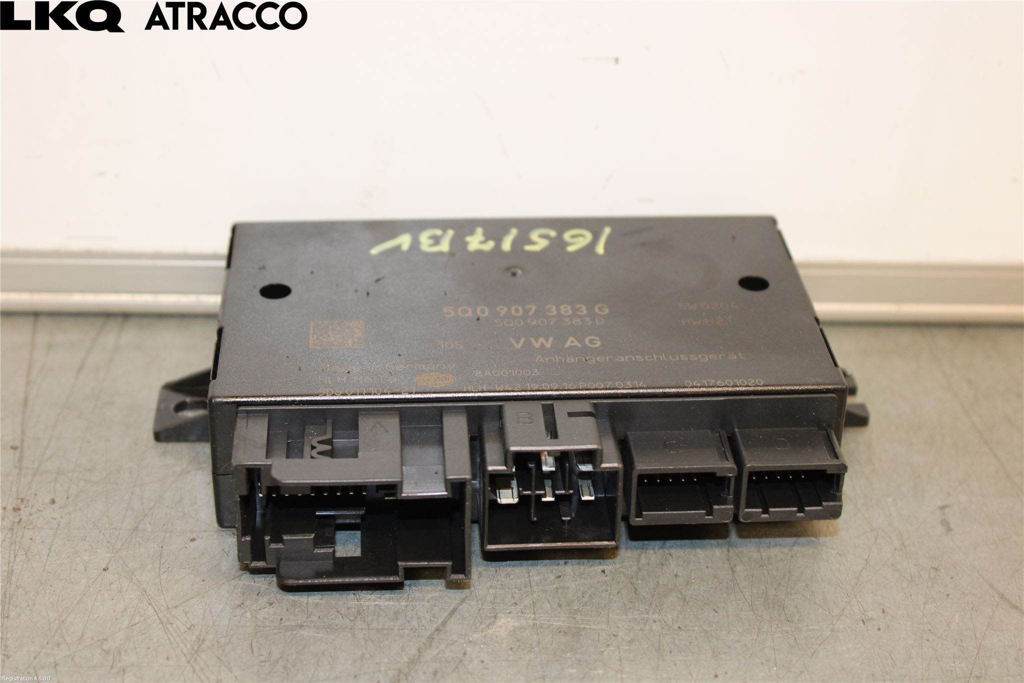 Volkswagen VW PASSAT 15-19 Styreenhet Tilhengerfeste