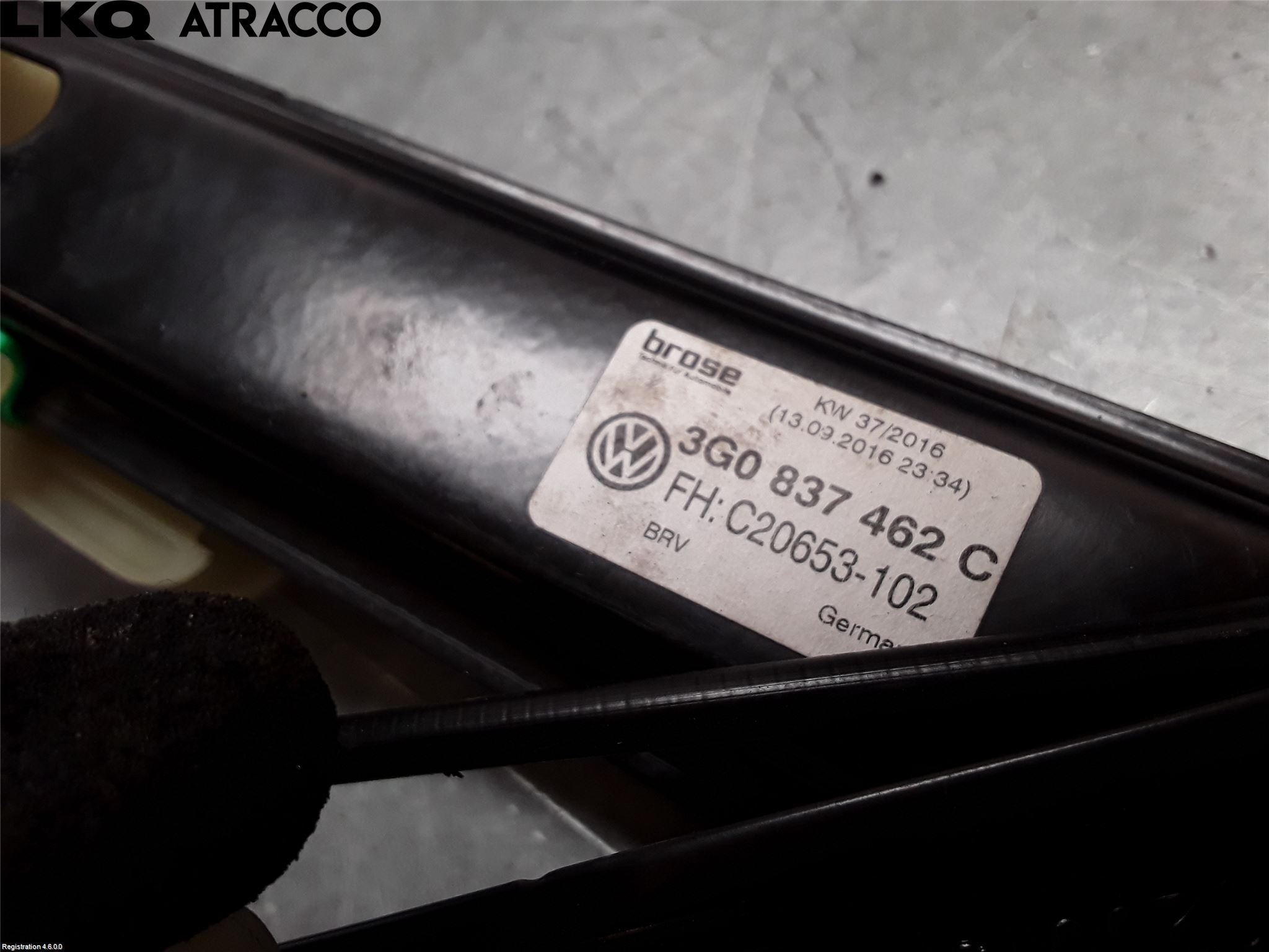 Volkswagen VW PASSAT 15-19 Vindusheis El Komp