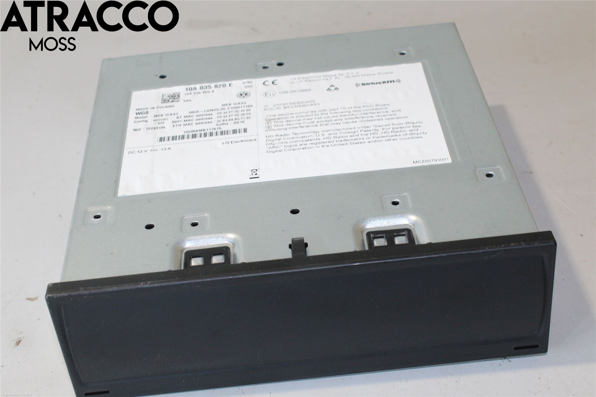 Volkswagen VW ID.4 21- Stereo Radio