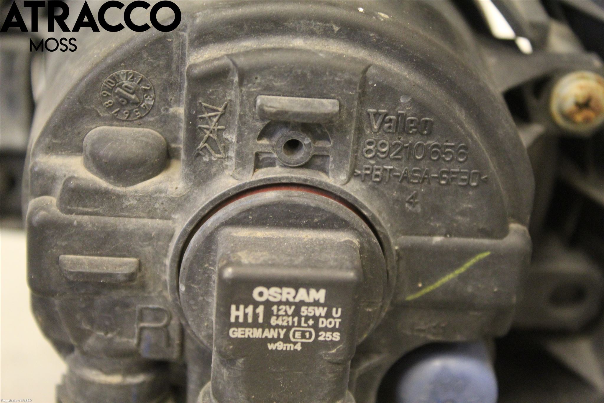 Toyota AVENSIS 09-15 Frontlykt-Kurve-Tåkelys