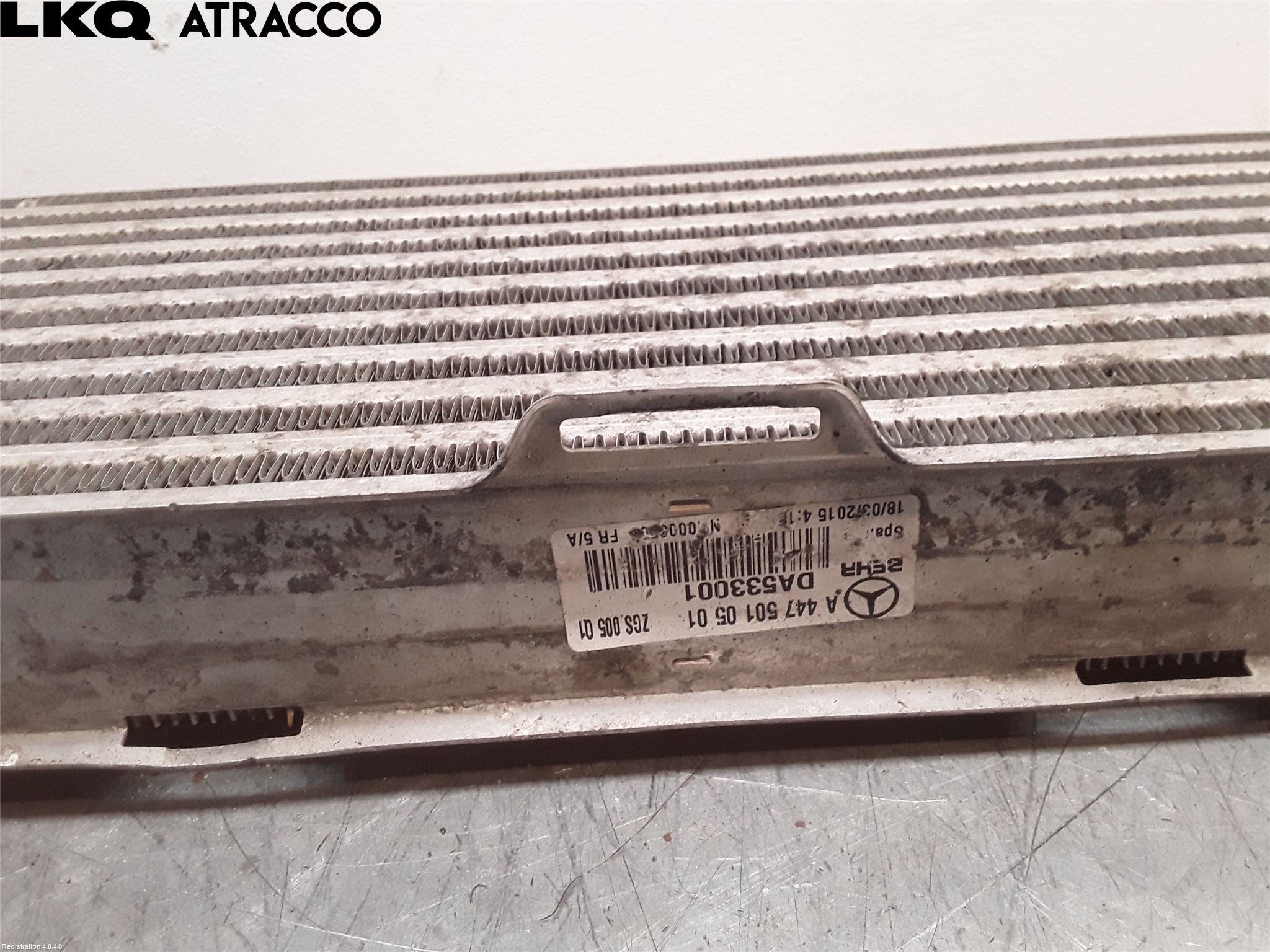 Mercedes-Benz MB VITO/V-KLASS (W640,W447,W448) 14- Intercooler Radiator