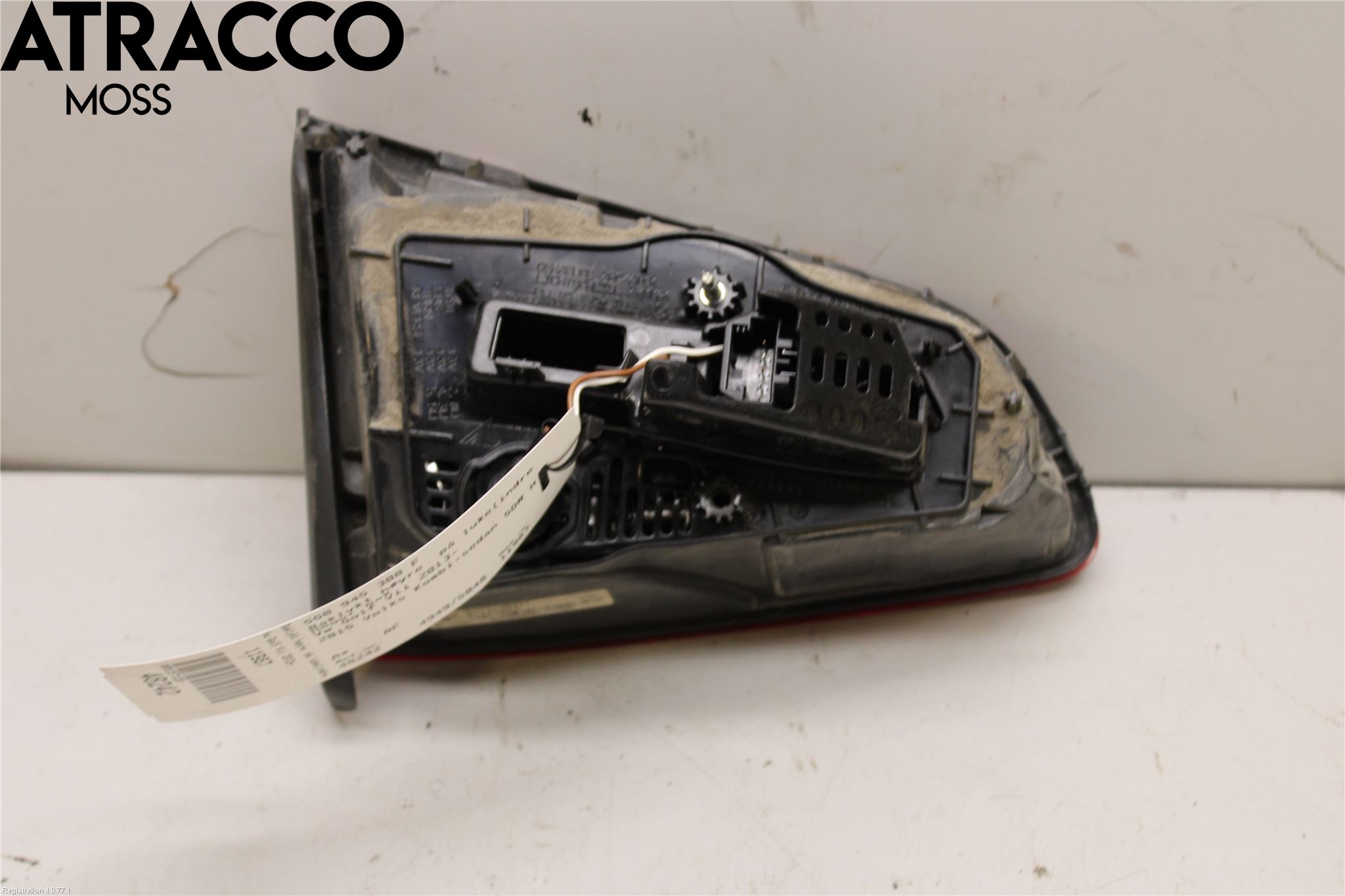 Volkswagen VW GOLF / E-GOLF VII 13-20 Baklykt Høyre  På Luke(Indre)