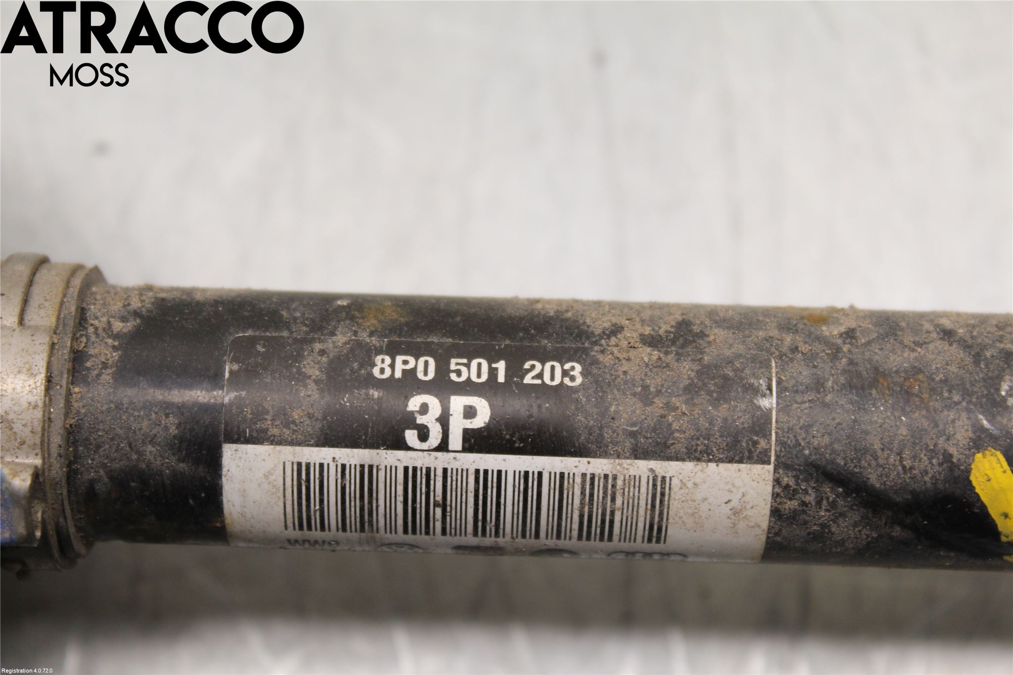 Audi A3/S3 05-13 Drivaksel Bak Kompl Venstre