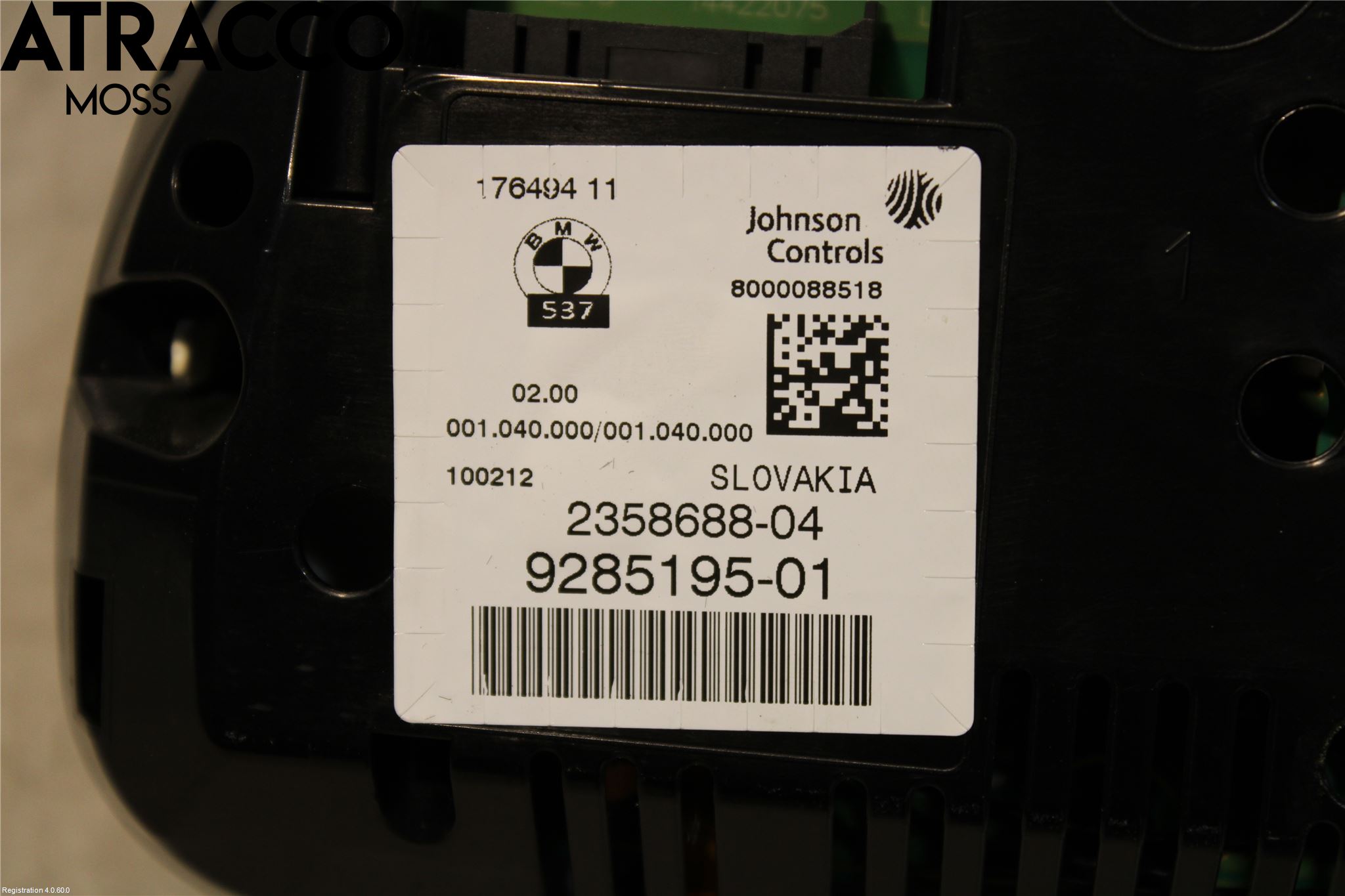 BMW X3 F25 10-17 Instr Kombinert