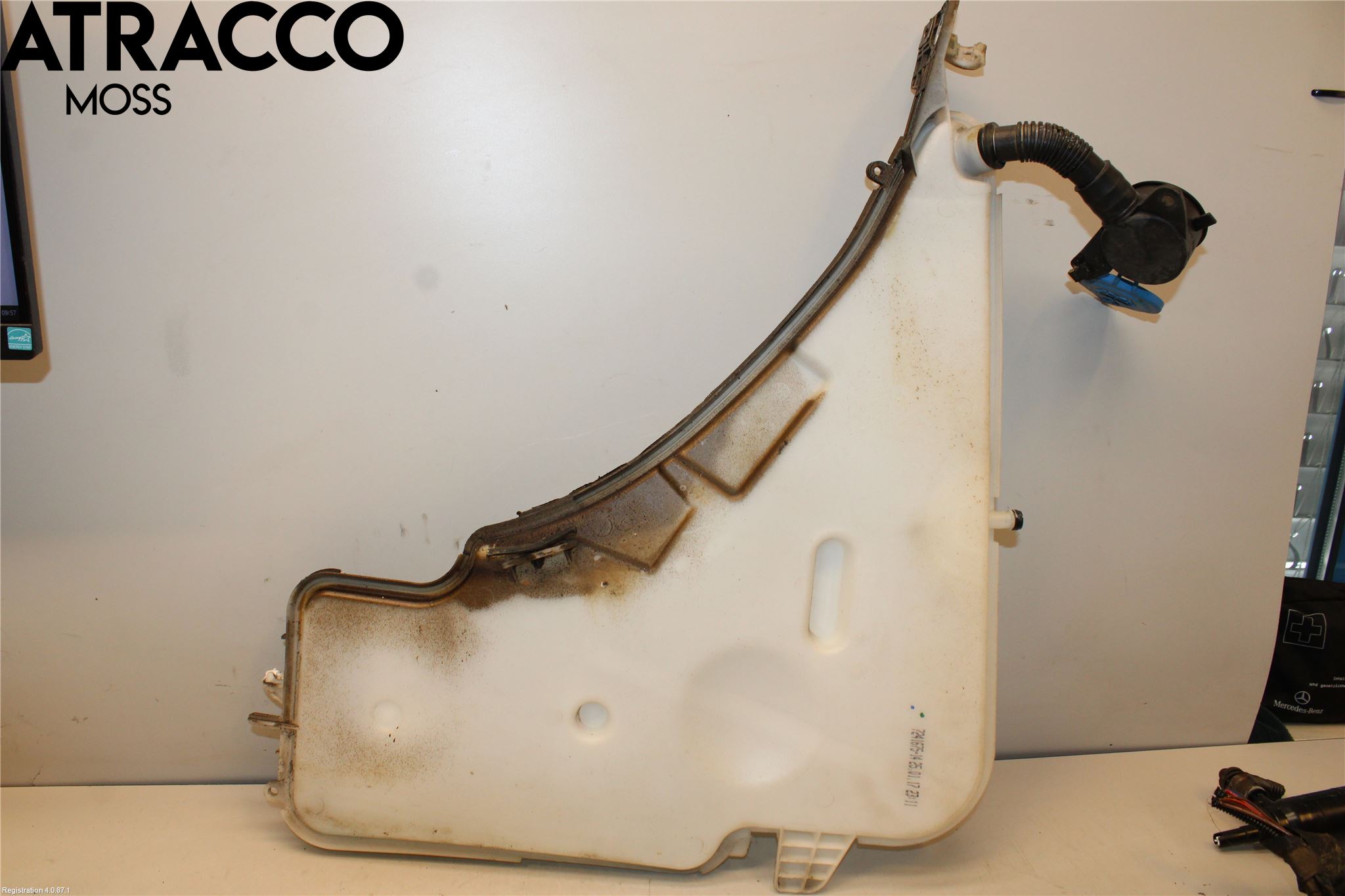 BMW 1 F20/F21 11-19 Spylerbeholder Frontrute-Lykte