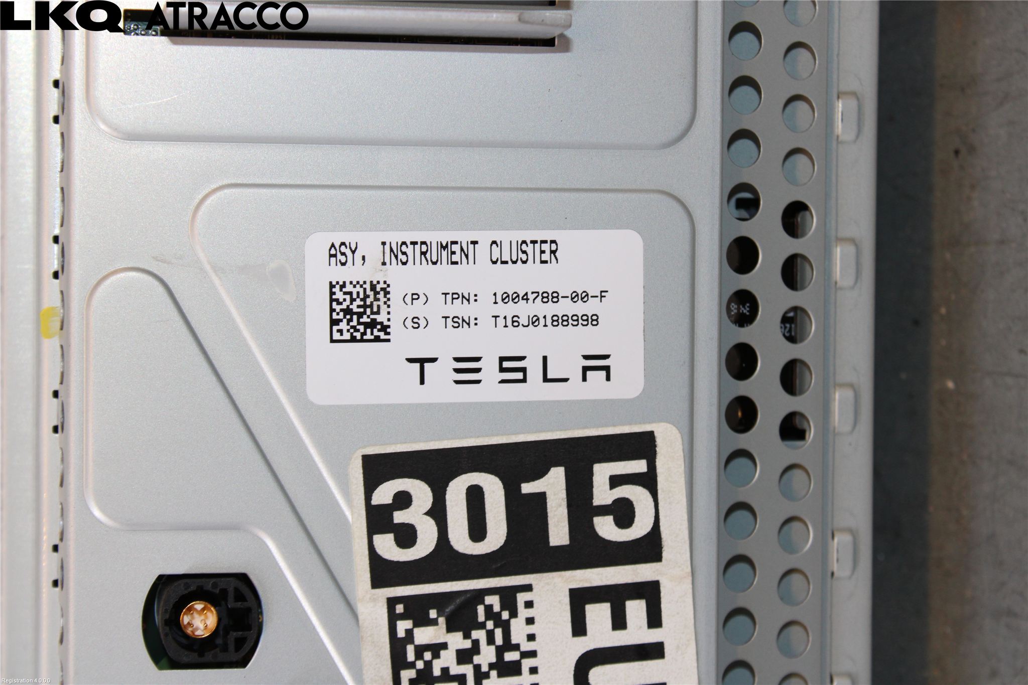 Tesla MODEL S 13- Instr Kombinert