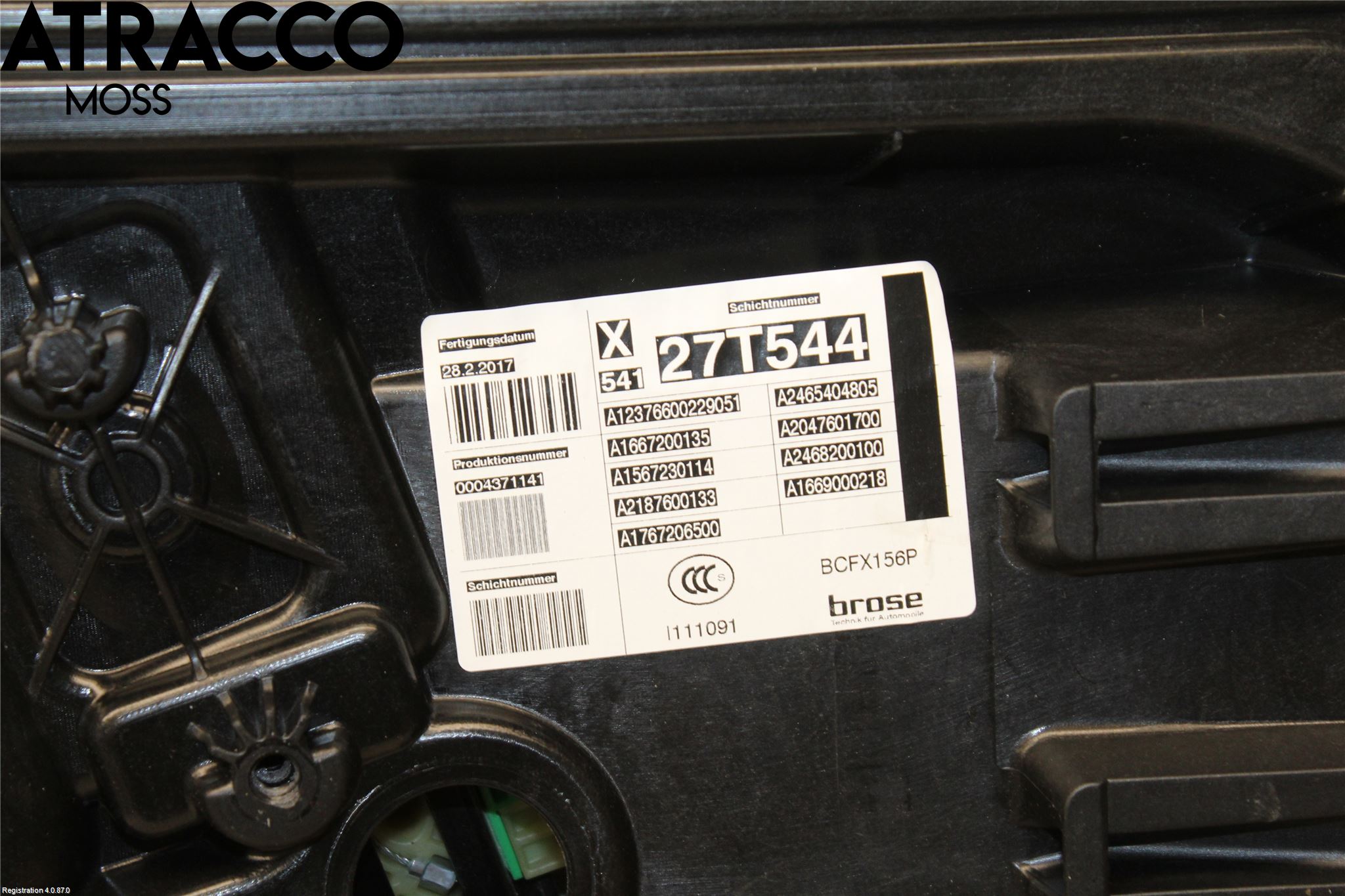 Mercedes-Benz MB GLA-KLASS (X156) 13-20 Vindusheis El Komp