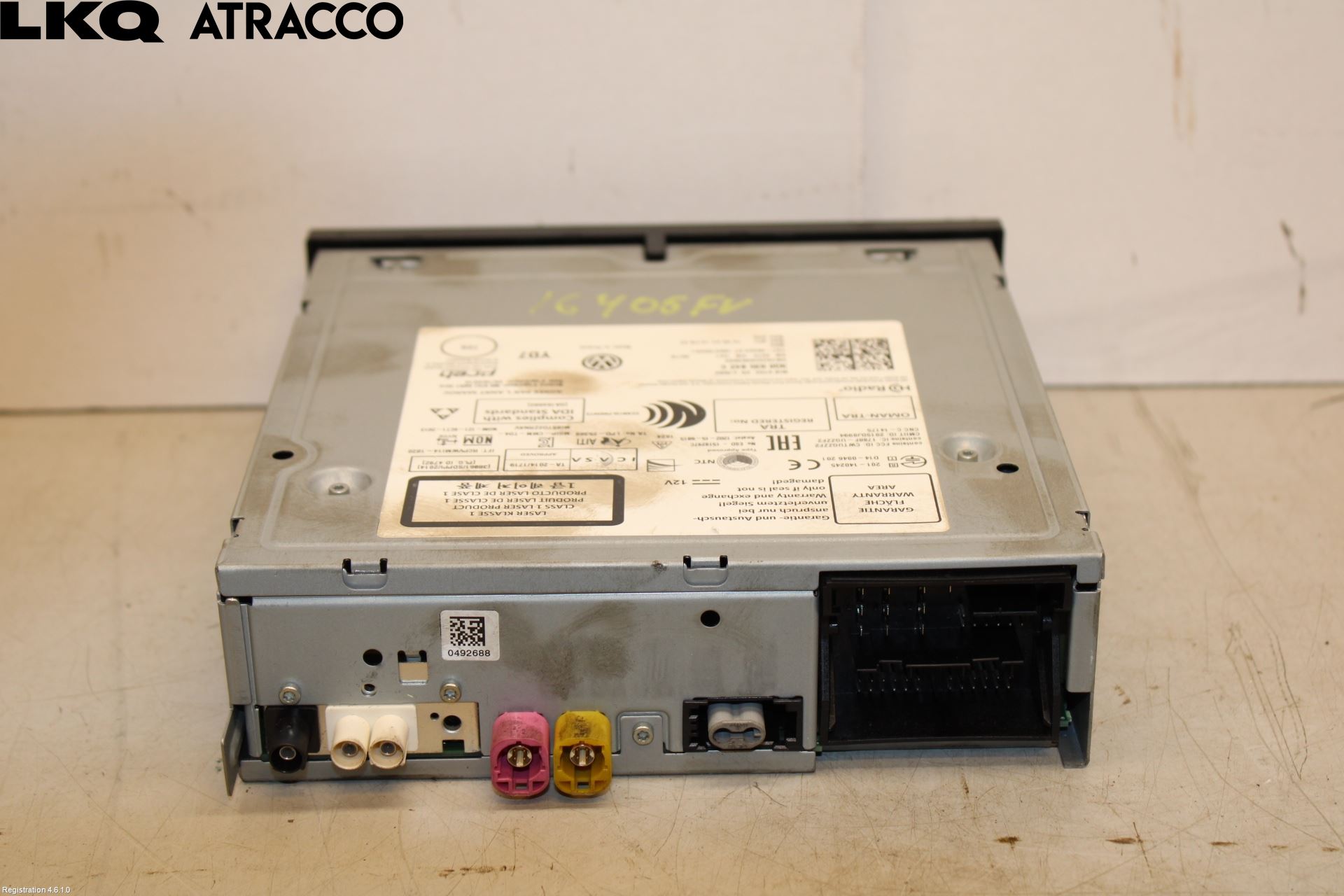 Volkswagen VW GOLF / E-GOLF VII 13-20 Stereo Radio