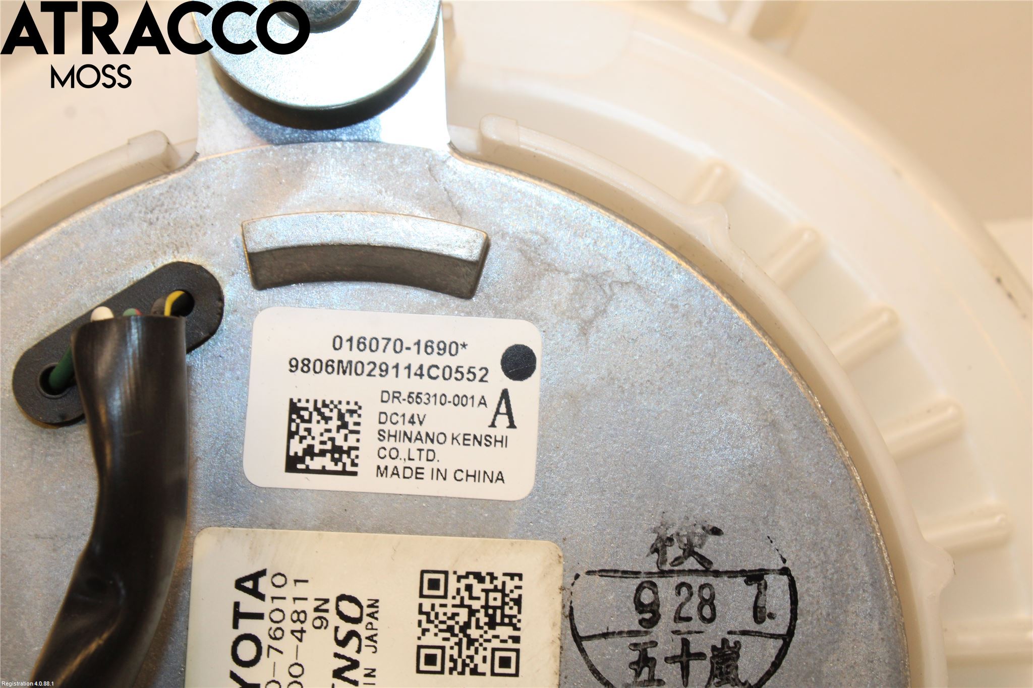 Toyota AURIS 10-12 Varme Ac Varmeapparatvifte