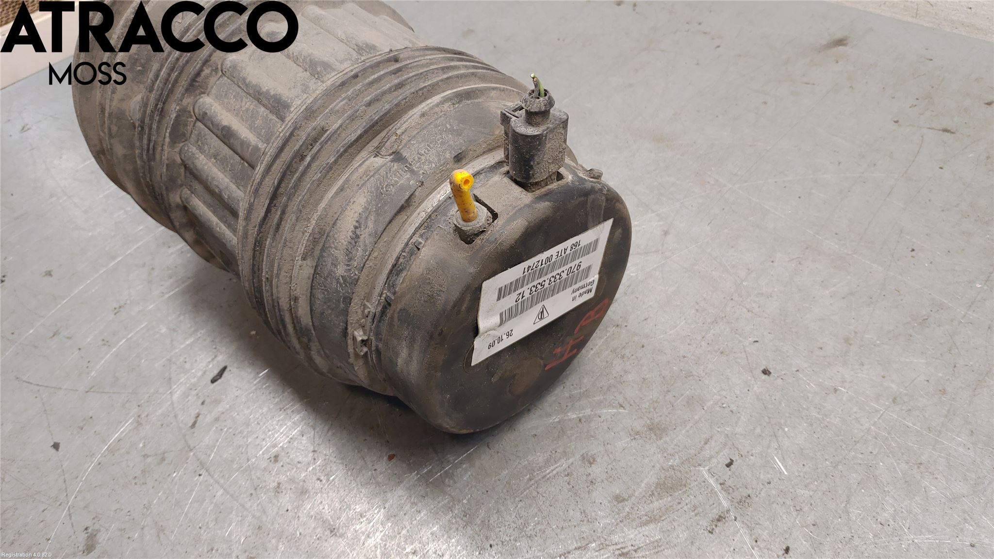 Porsche PANAMERA 09- Nivåreg Belg - Luftpute