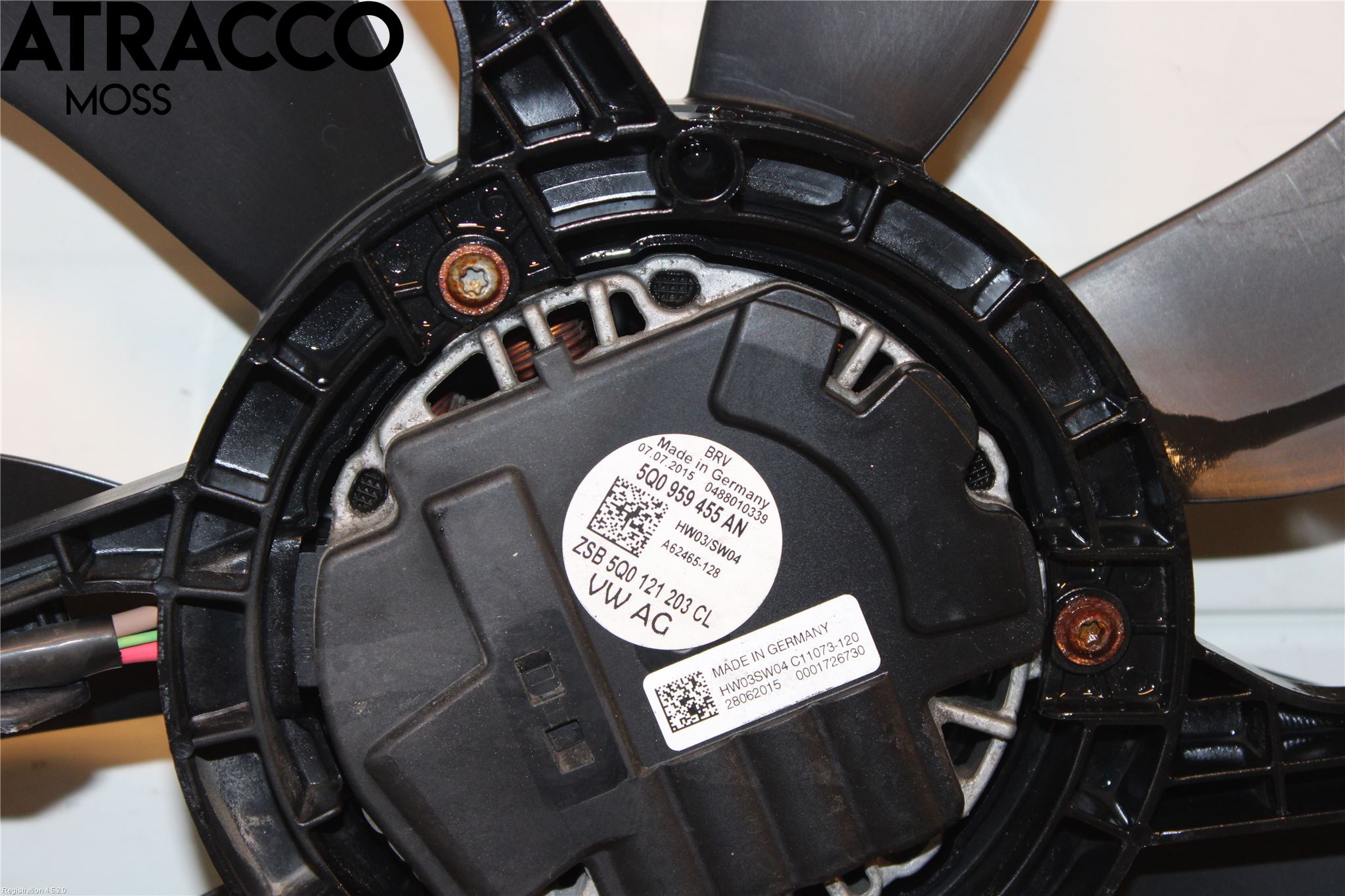 Volkswagen VW GOLF / E-GOLF VII 13-20 Kjølevifte Elektrisk