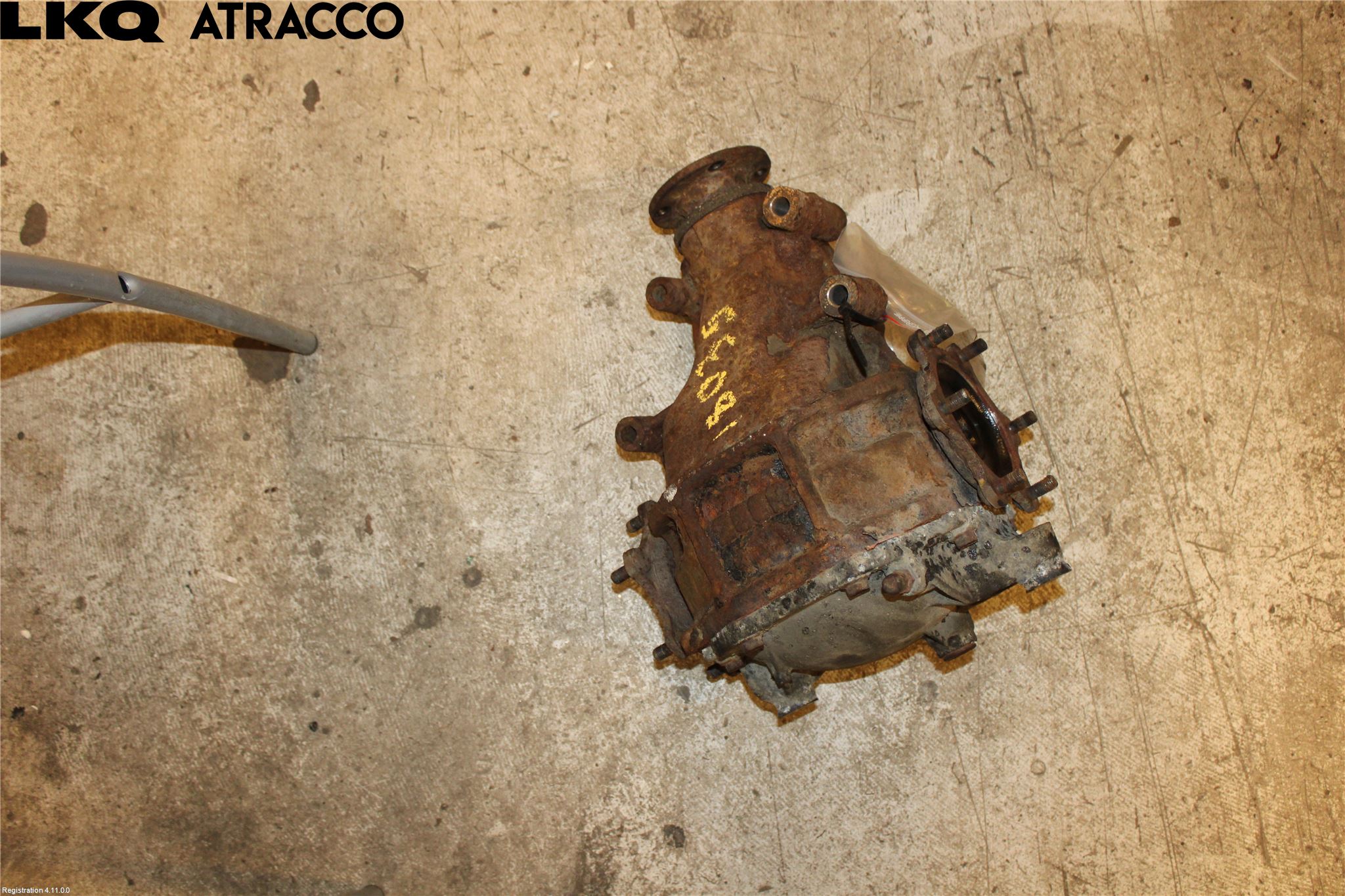 Toyota HI-ACE 06-12 Bakaksel Kardang Bak -Diff