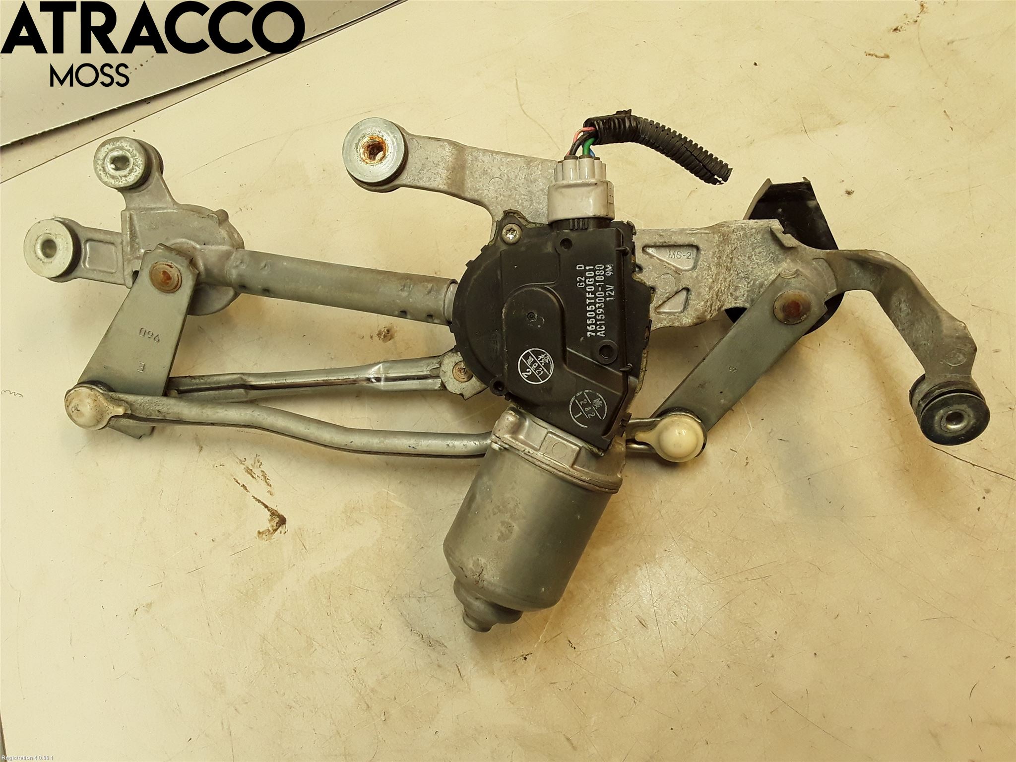 Honda JAZZ 08-14 Viskermotor Frontrute