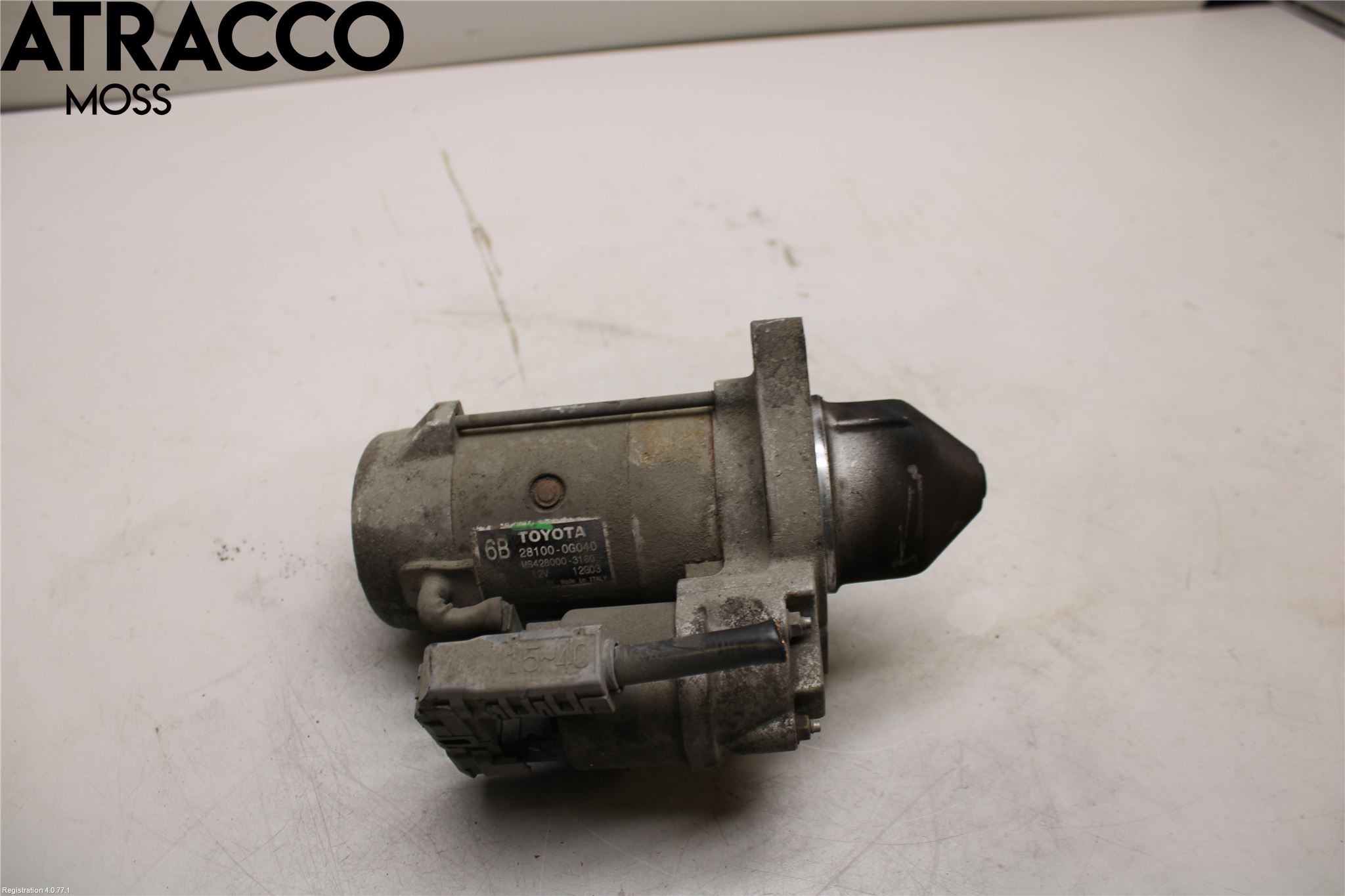 Toyota AVENSIS 03-06 Startmotor Diesel