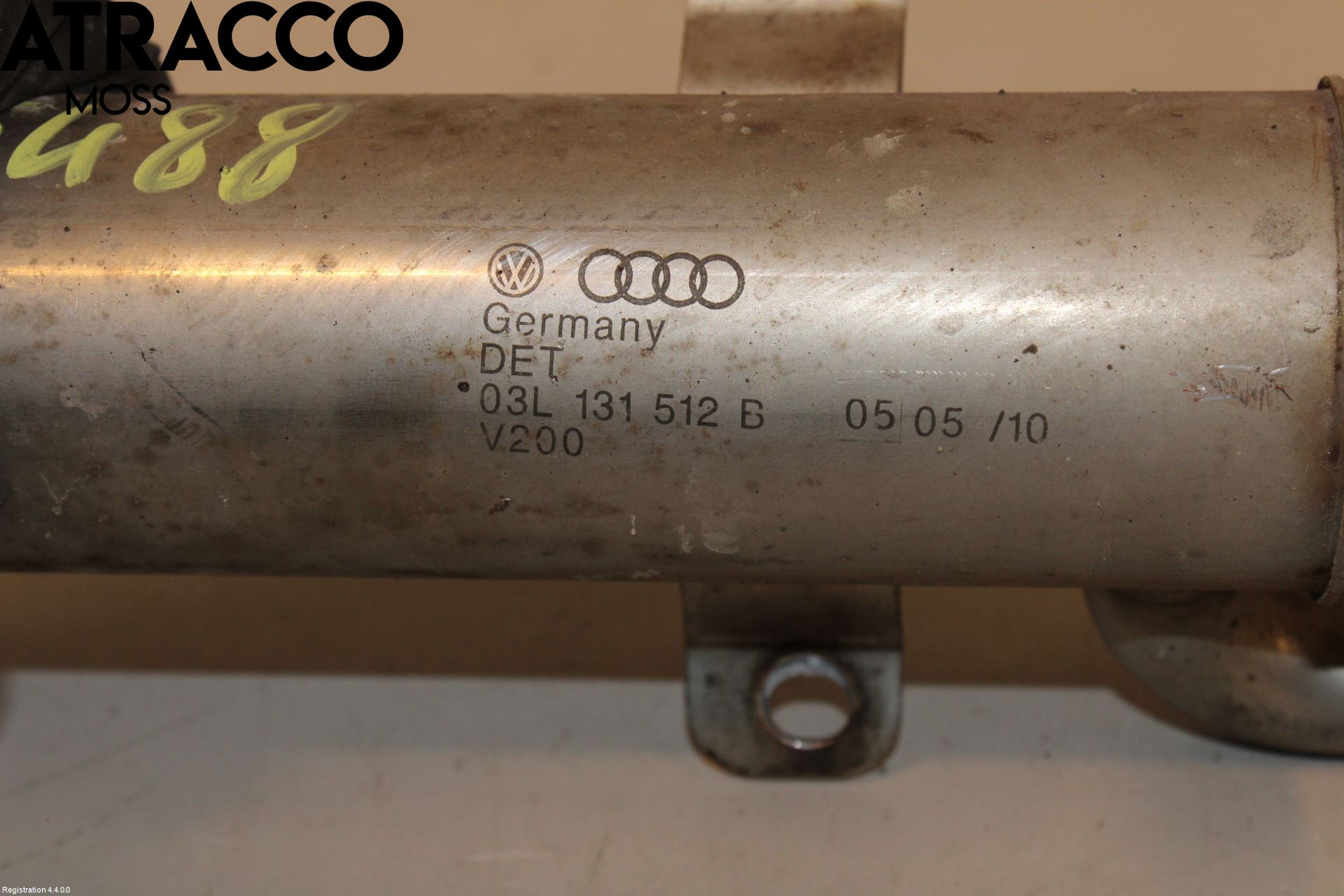 Volkswagen VW TIGUAN 07-16 Eksos Kjøler