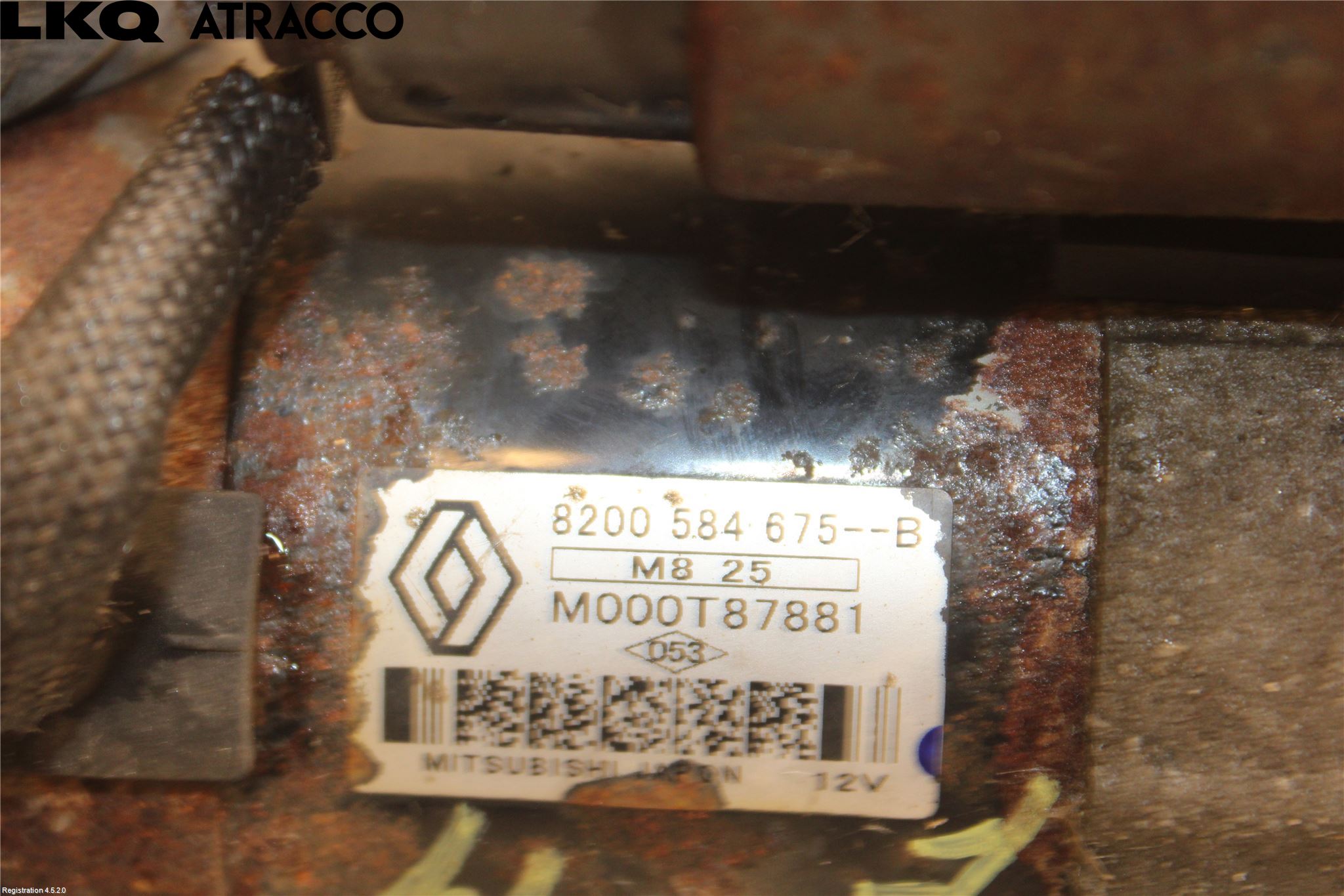 Nissan QASHQAI+2  08-10 Startmotor Diesel