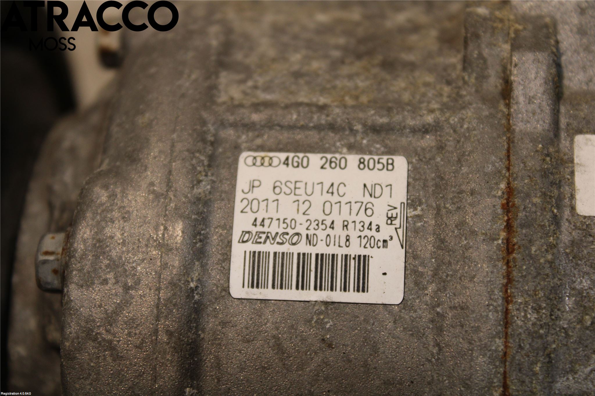 Audi A7/S7 4G 11-17 Varme Ac Kompressor