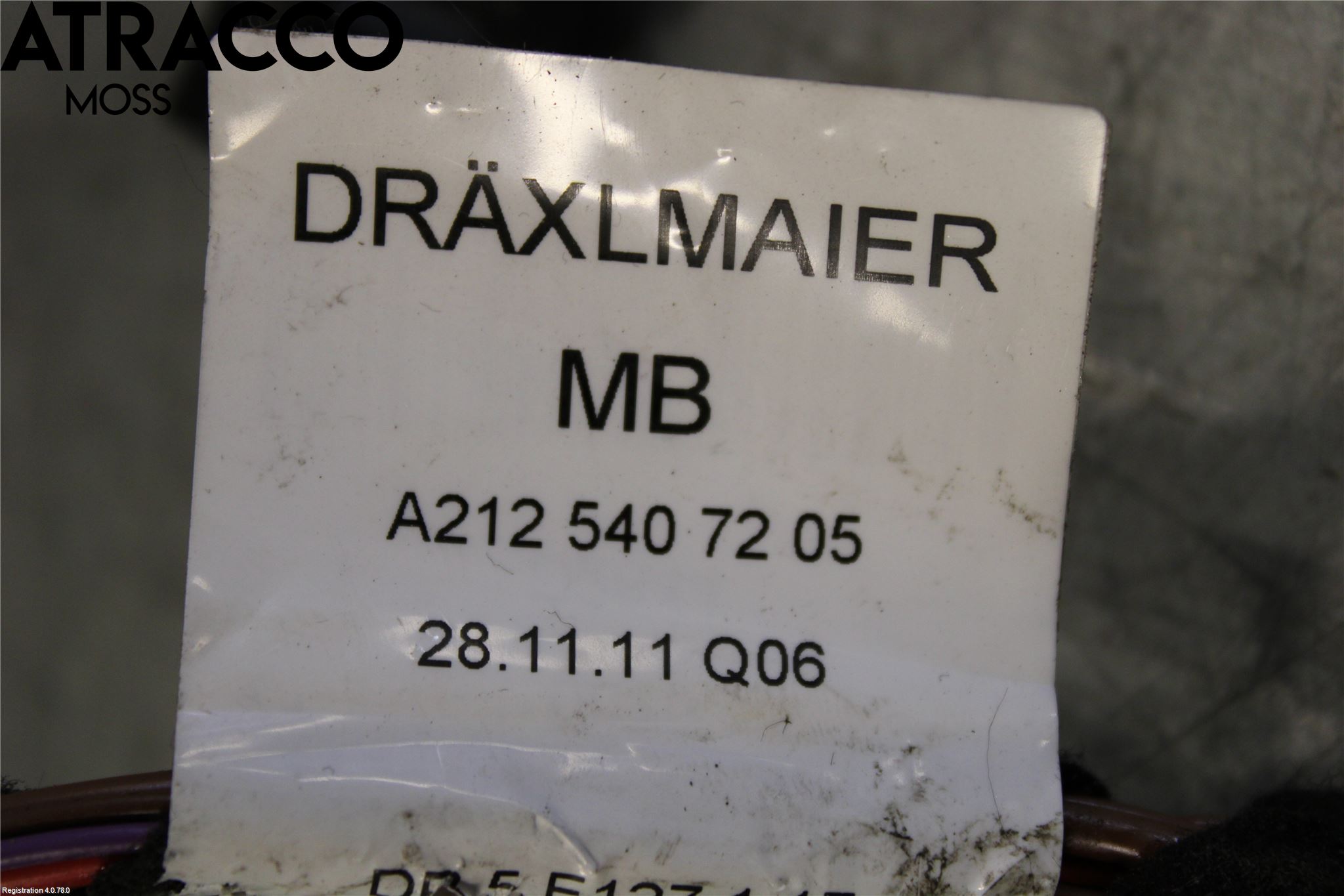 Mercedes-Benz MB E-KLASS (W212) 09-16 Ledningsnett